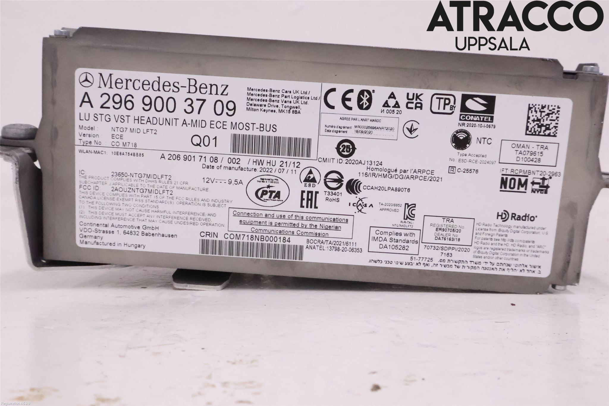 Mercedes-Benz MB EQE (V295) 22- Gps Navigator
