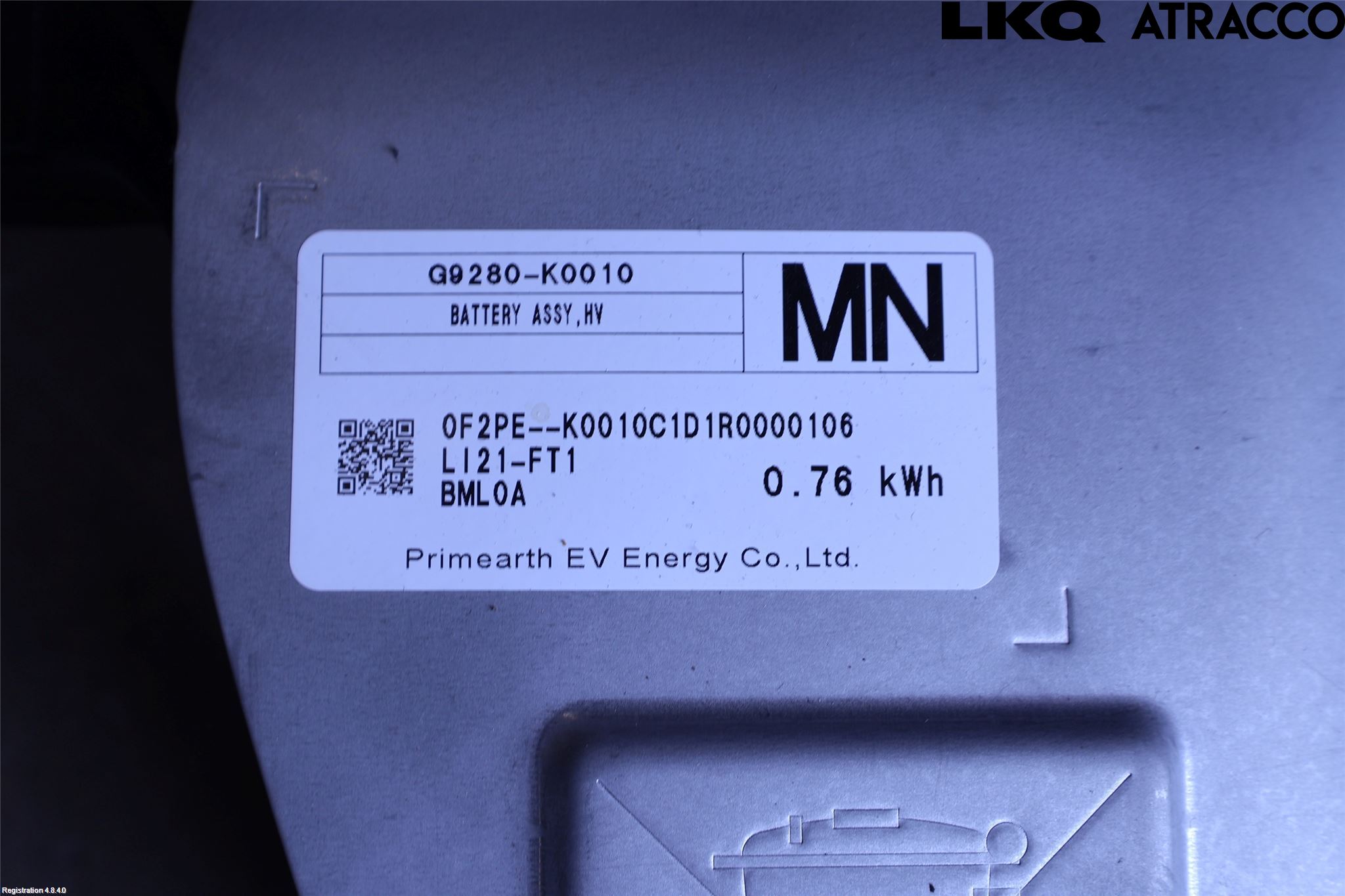 Toyota YARIS XP21 20- Hybrid Batteri