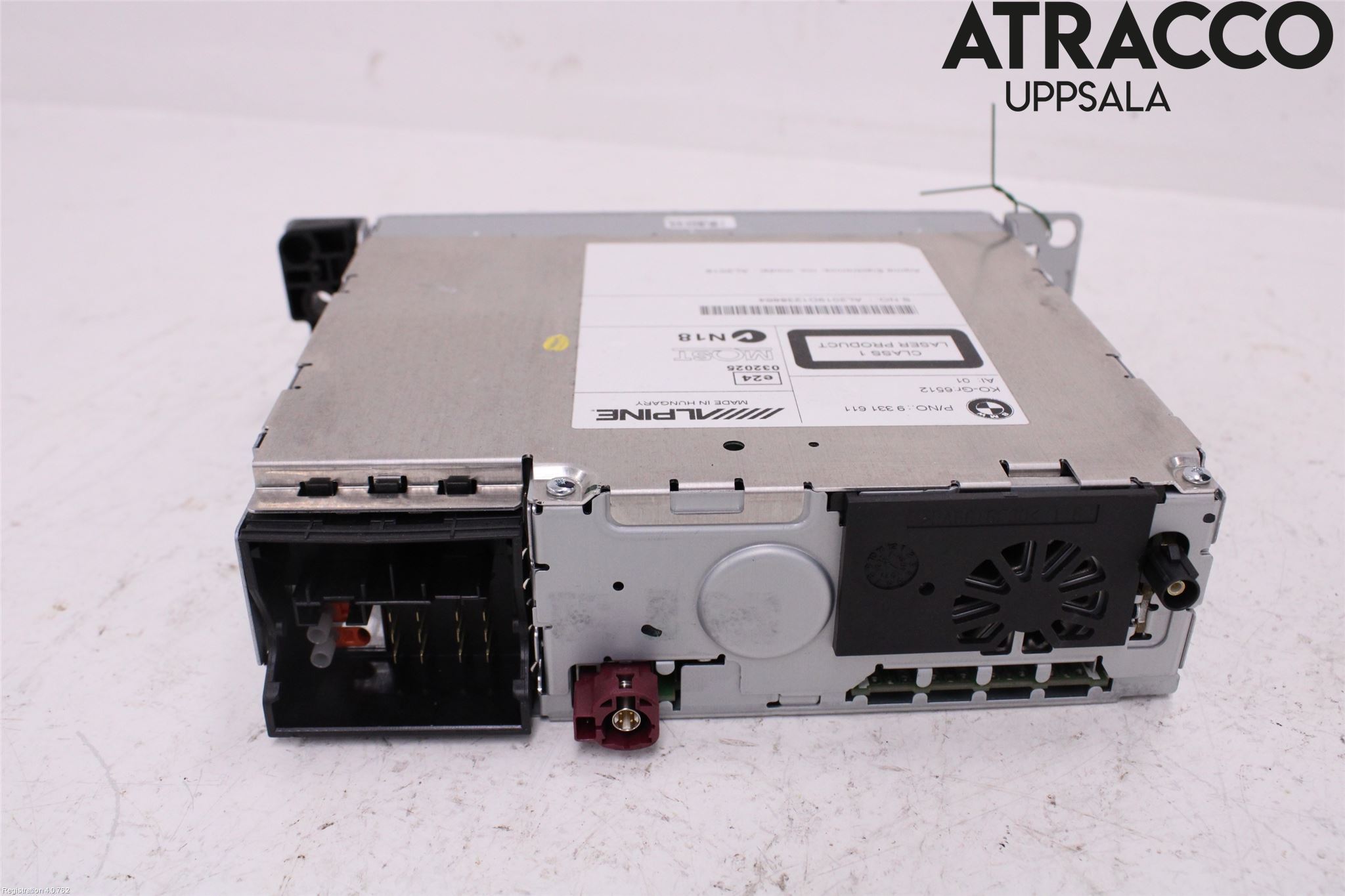 BMW 5 F10/F11/F18 09-17 Stereo Radio Med Cd