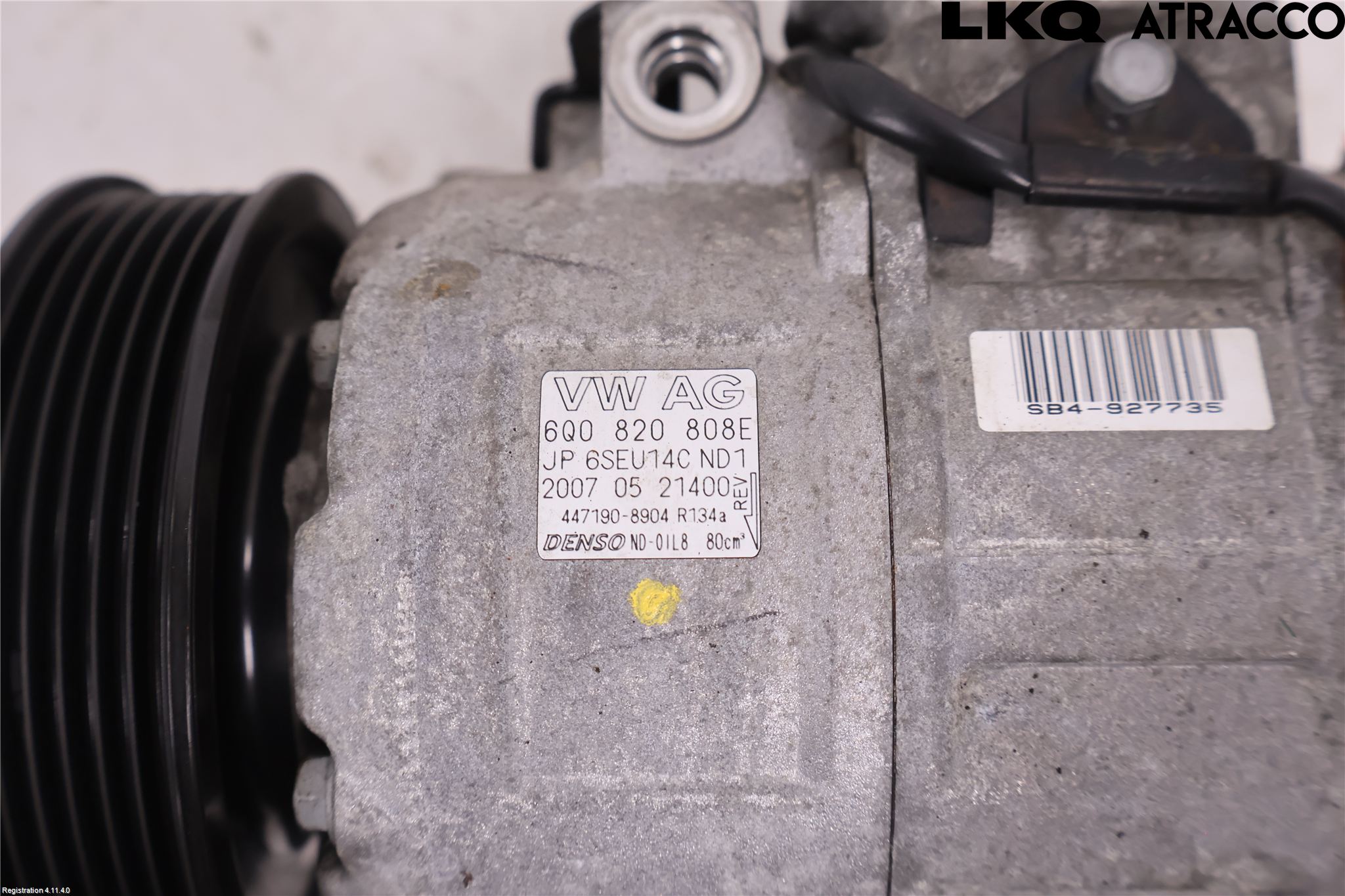 Volkswagen VW POLO 05-09 Varme Ac Kompressor