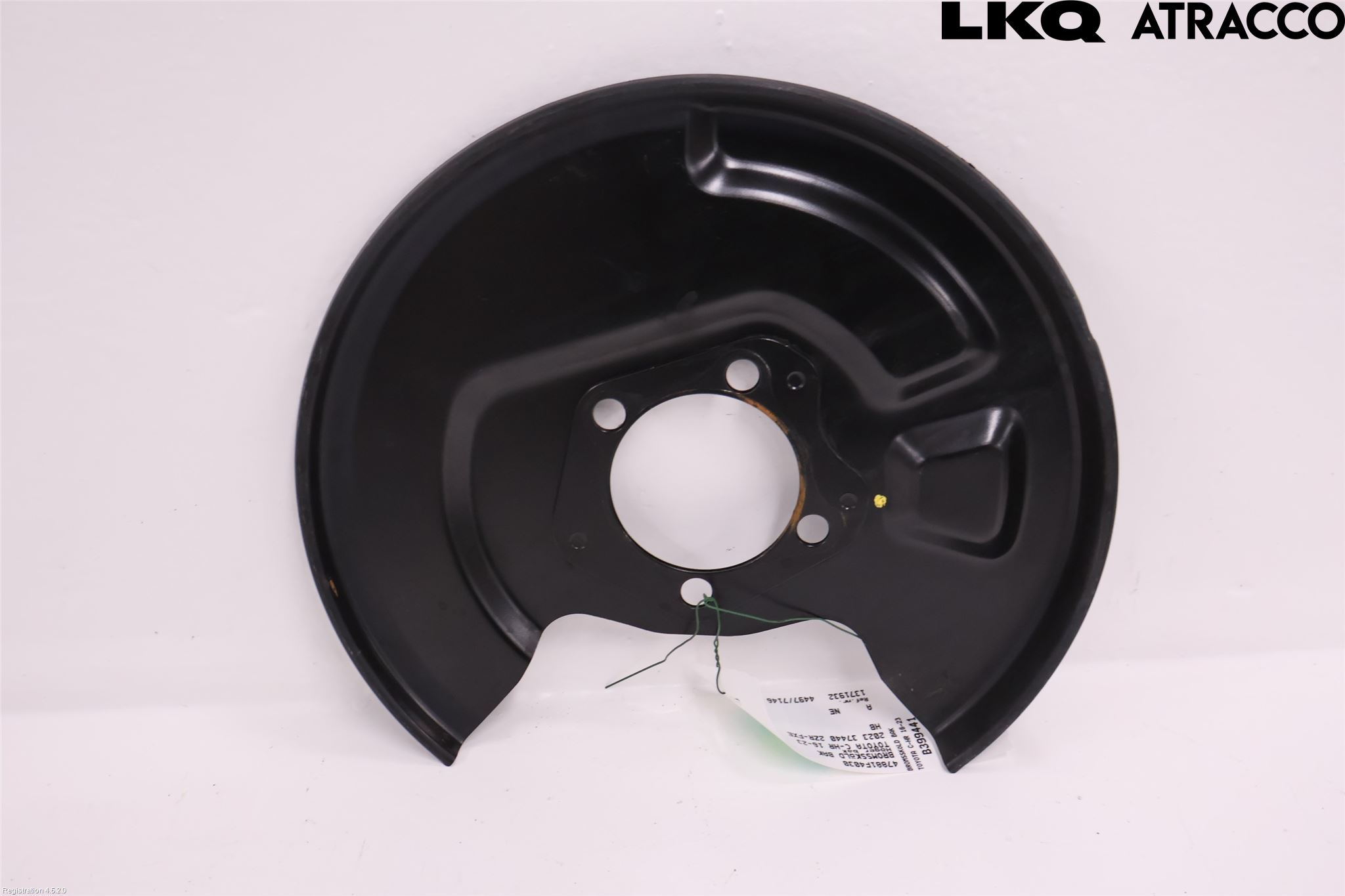 Toyota C-HR 16-23 Bremseskjold Bak