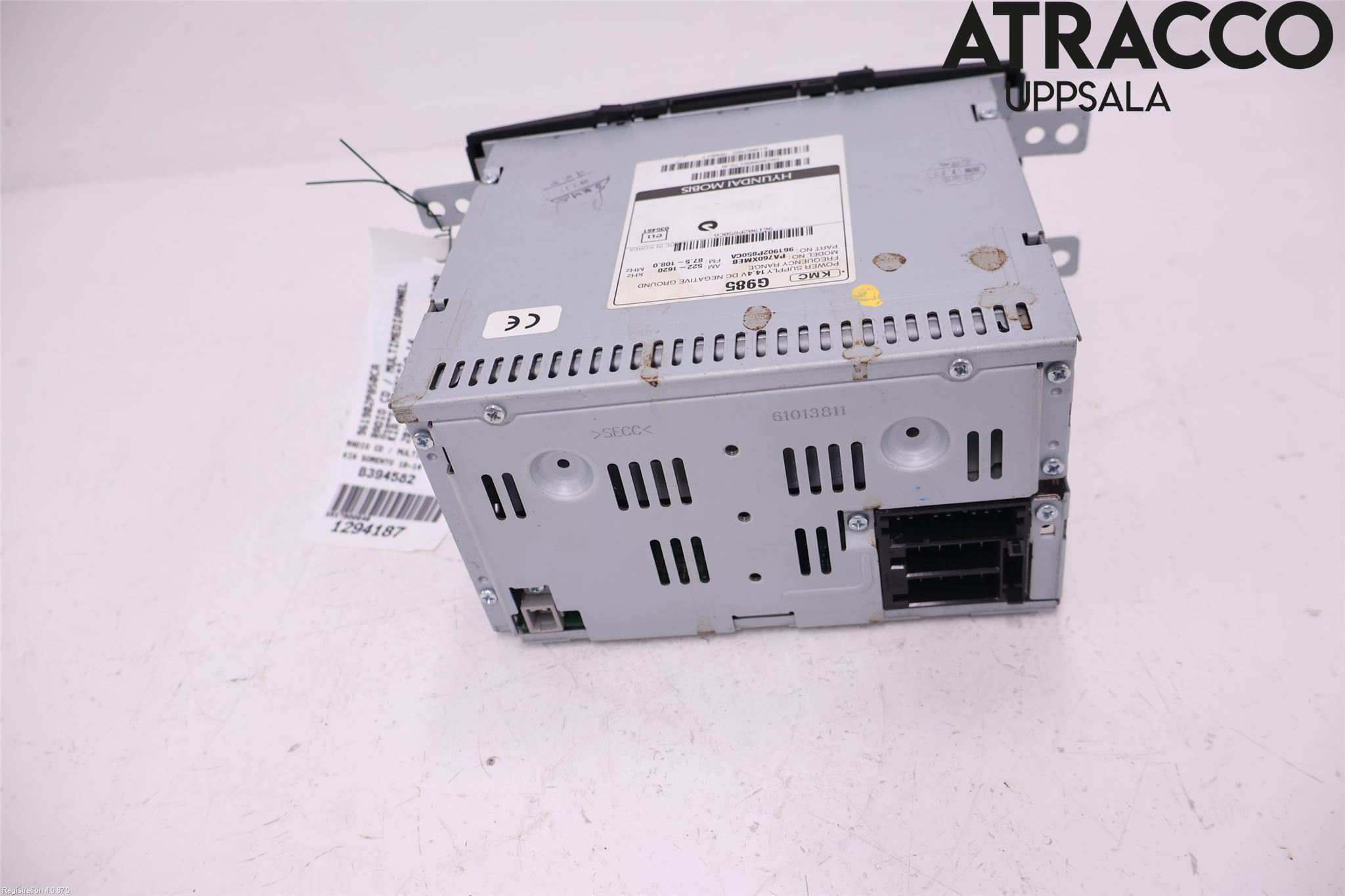 Kia SORENTO 10-14 Stereo Radio Med Cd