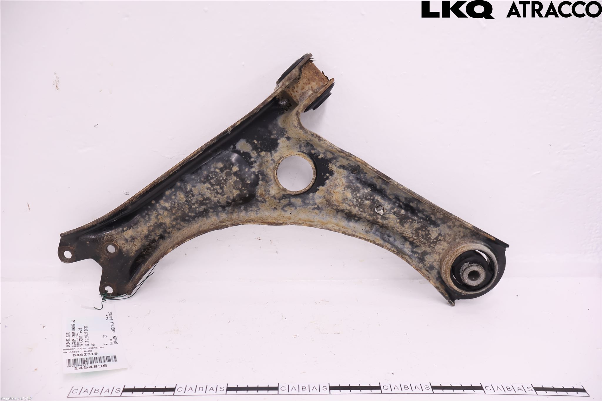 Volkswagen VW CADDY 16-20 Bærearm Foran Høyre Nedre