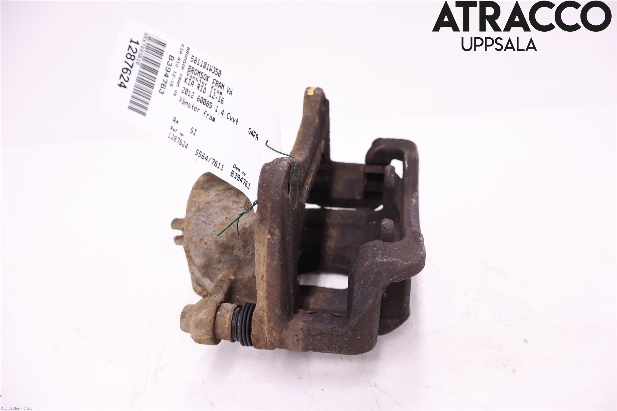 Kia RIO 12-16 Bremsecaliper Foran Venstre