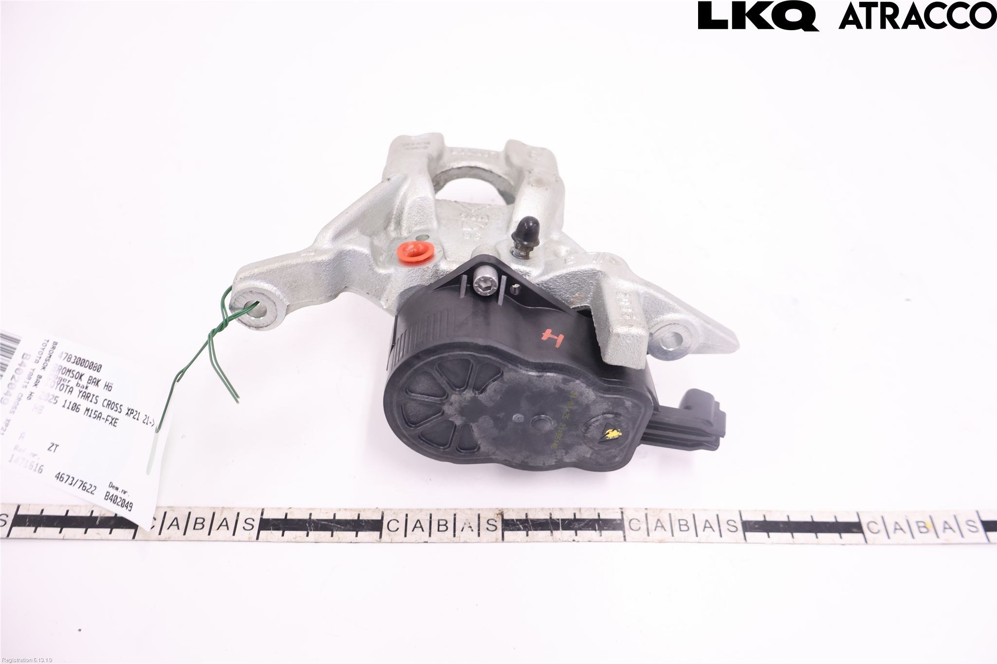 Toyota YARIS CROSS XP21 21- Bremsecaliper Bak Høyre