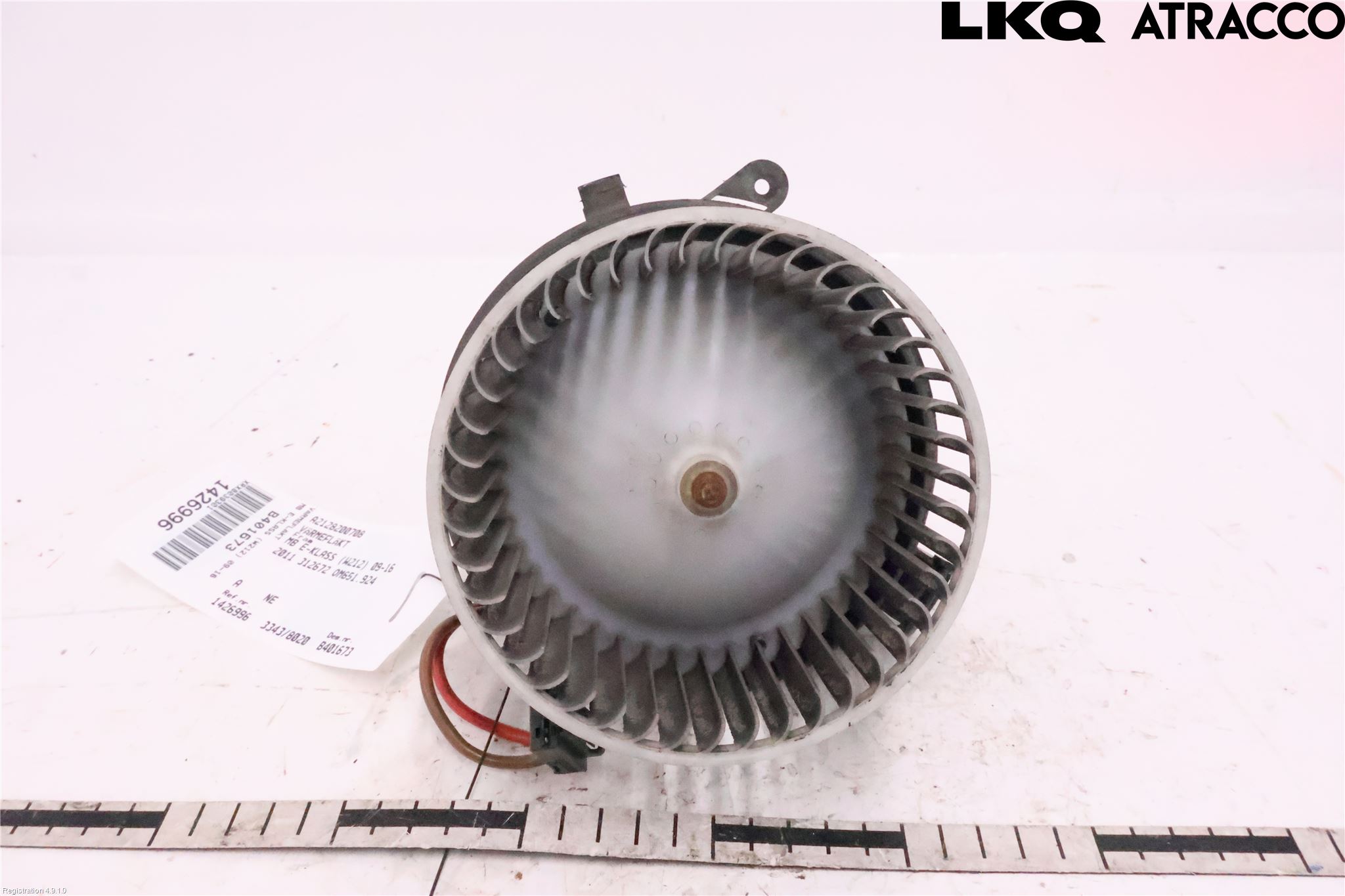 Mercedes-Benz MB E-KLASS (W212) 09-16 Varmeapparat Viftemotor