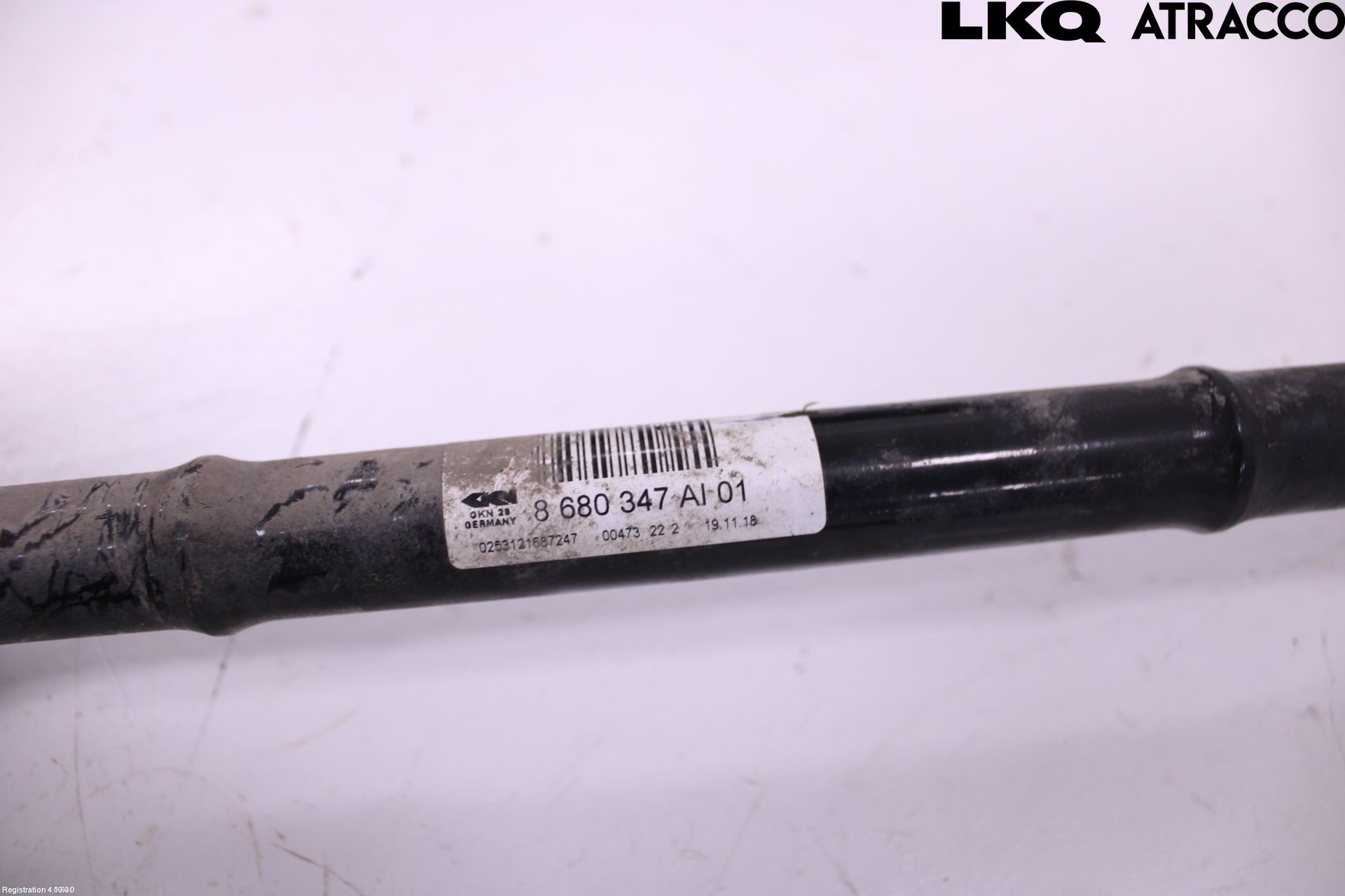 BMW 3 F30/F31/F80 12-19 Drivaksel Bak Kompl Venstre