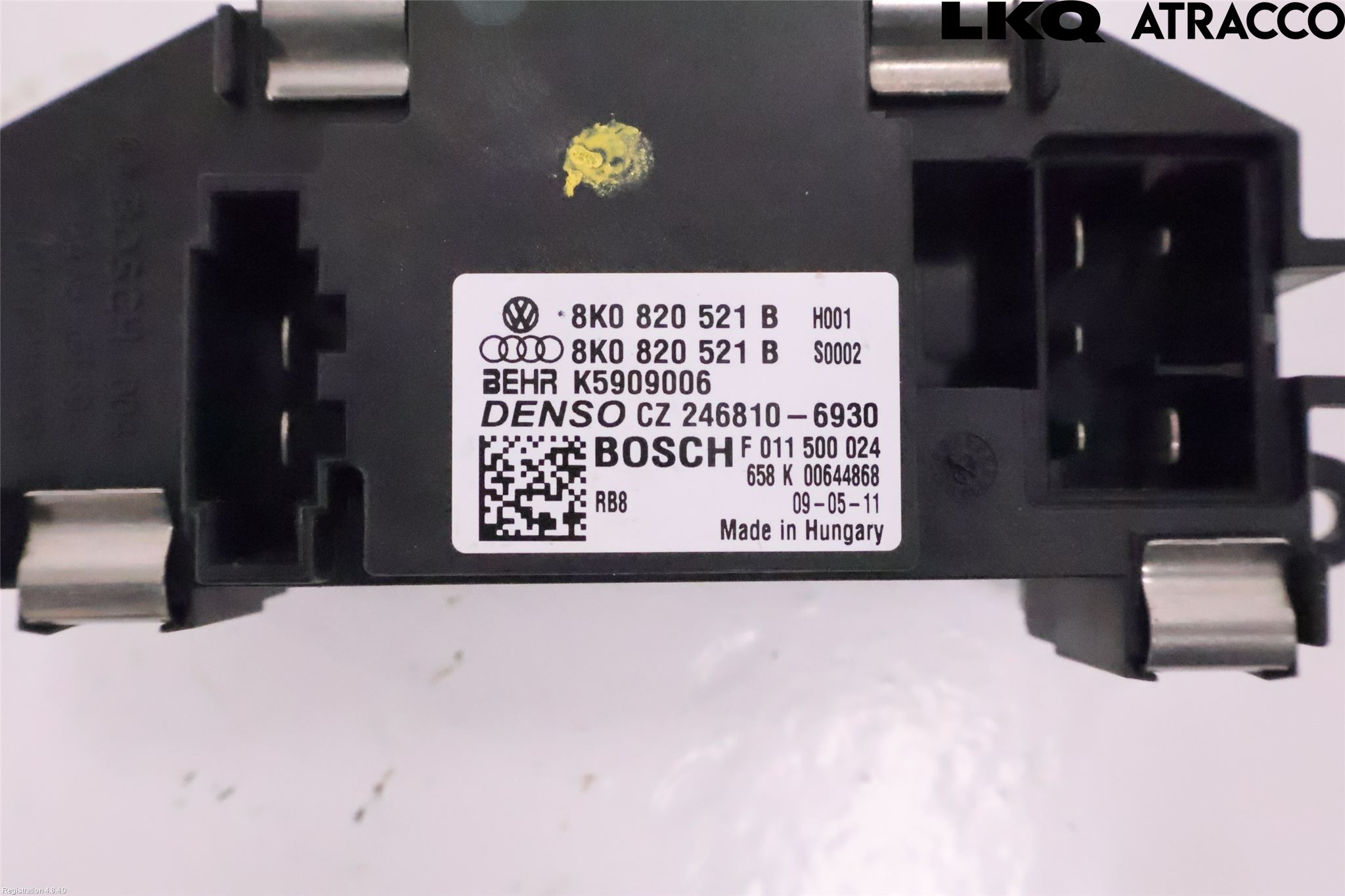 Audi A4/S4 08-11 Varmeapparat Viftemotstand