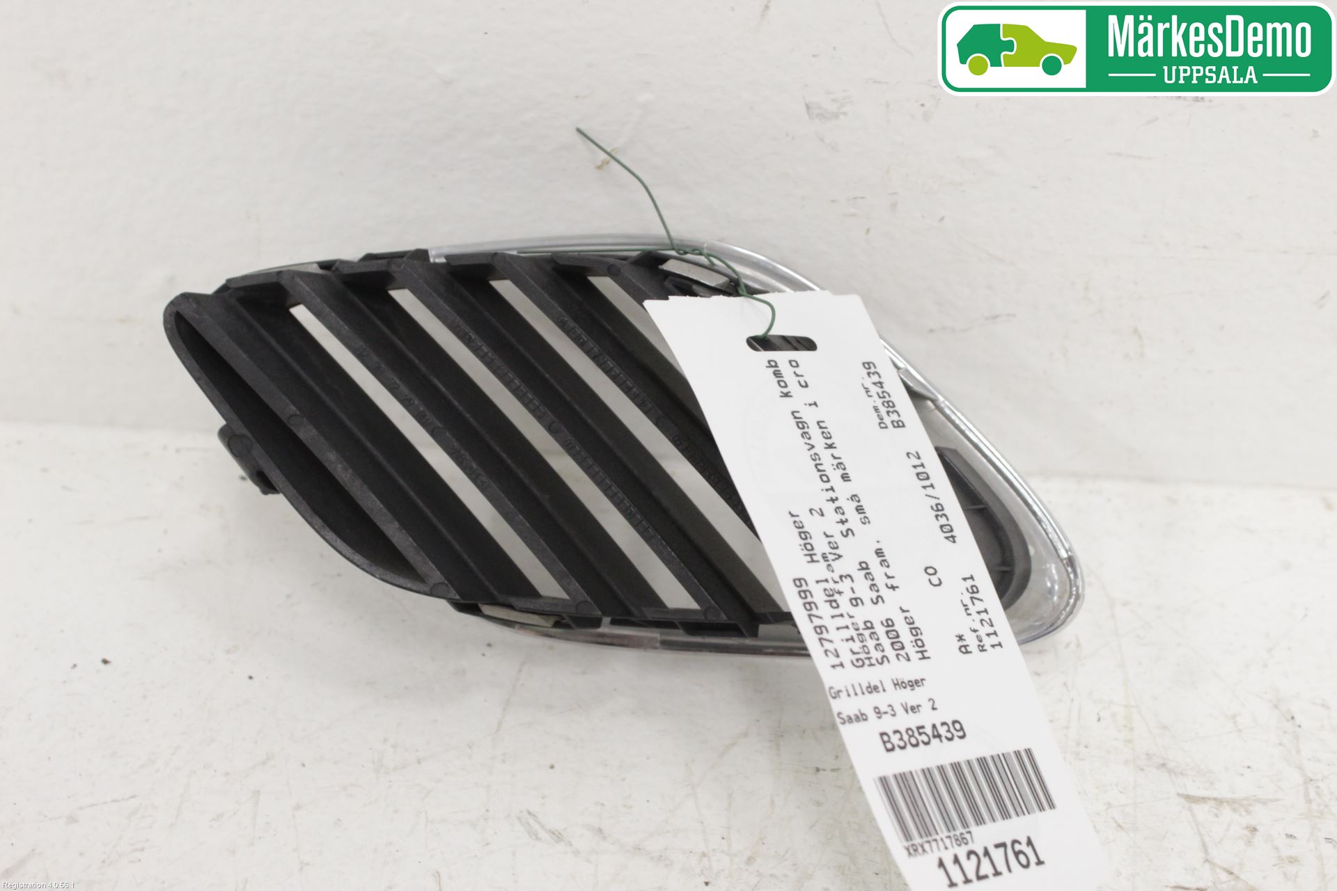 Saab 9-3 VER 2 Grilldel Høyre