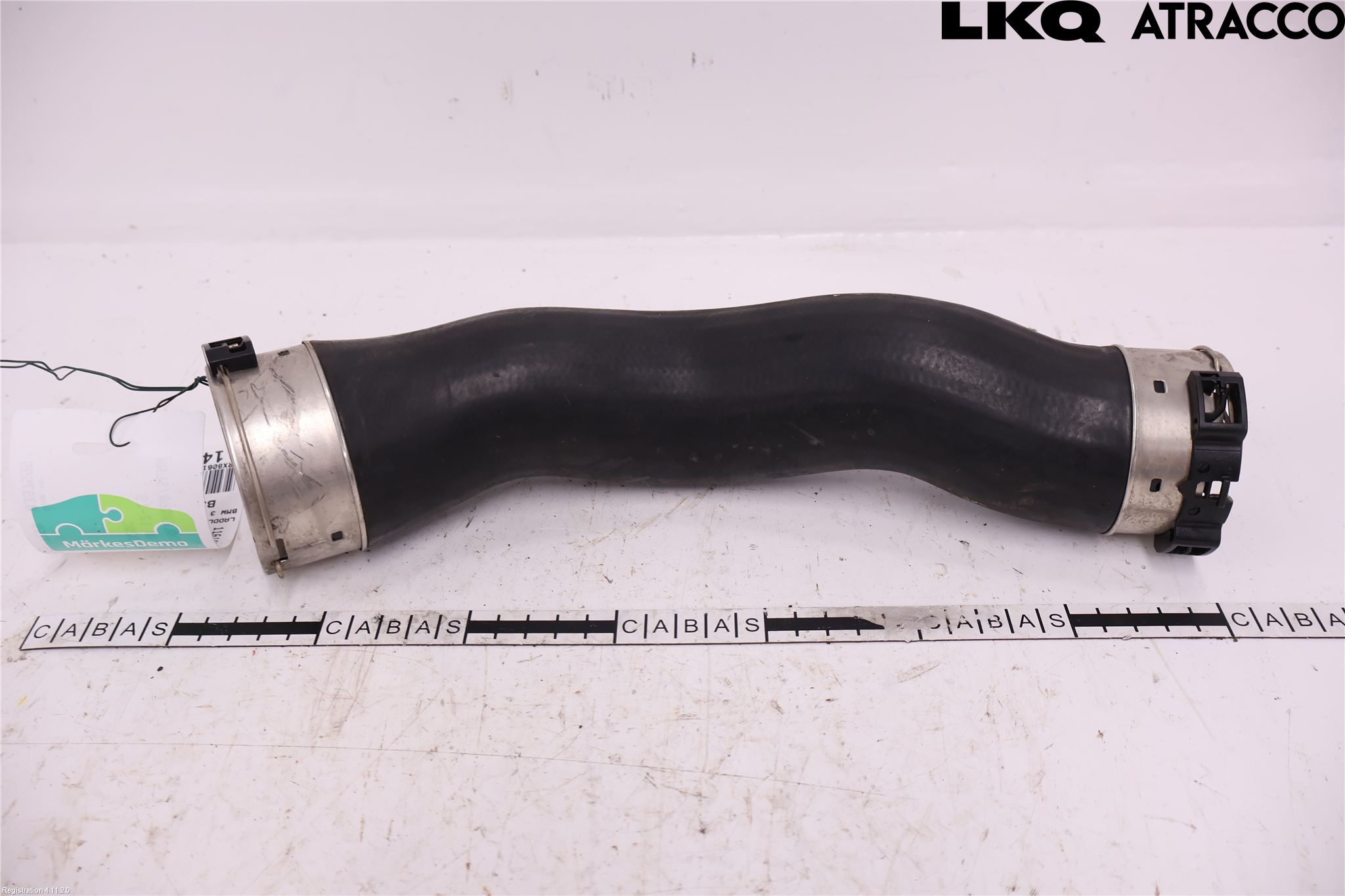 BMW 3 F30/F31/F80 12-19 Intercooler Rør-Slange