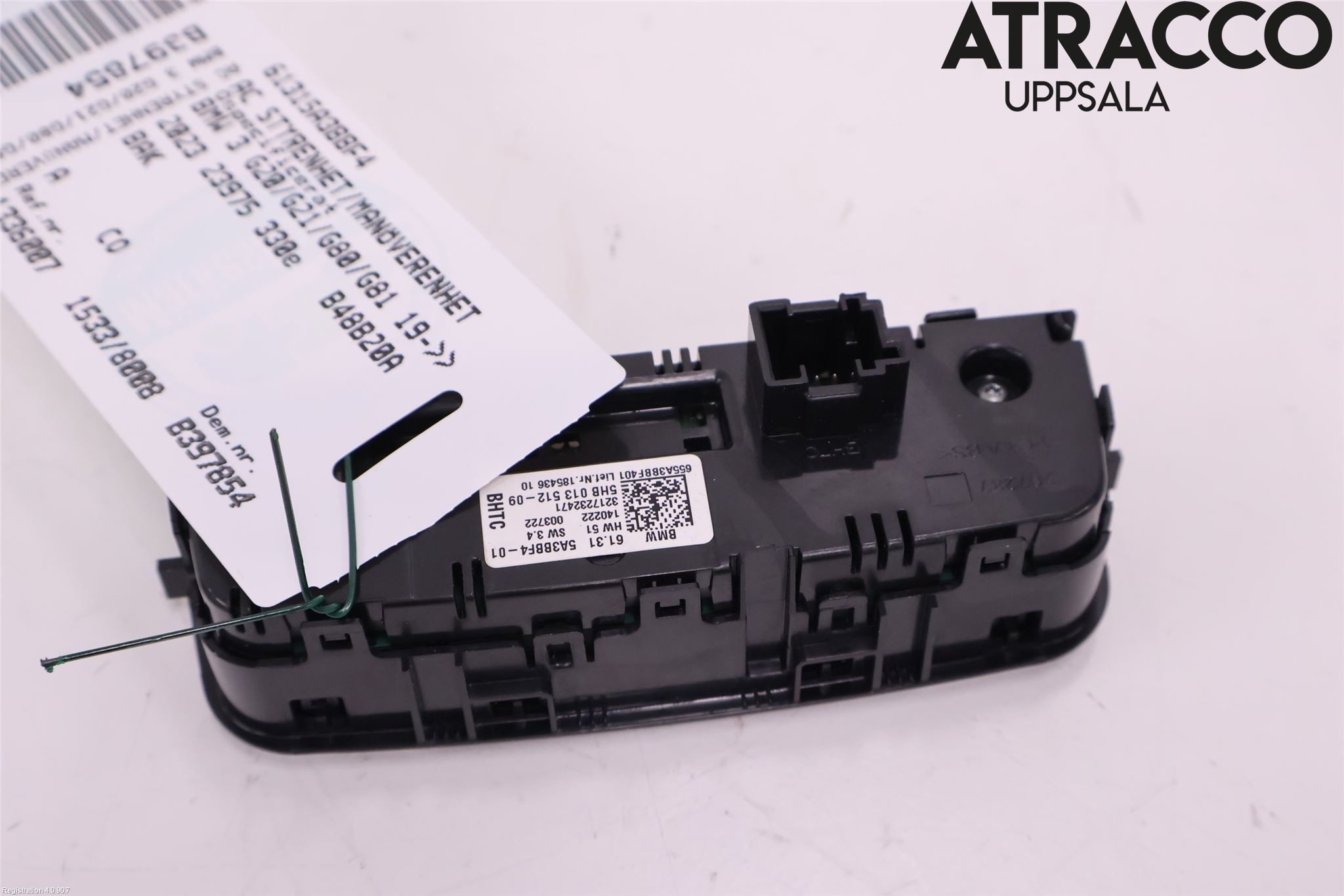 BMW 3 G20/G21/G80/G81 19- Varme Ac Betjening-Display