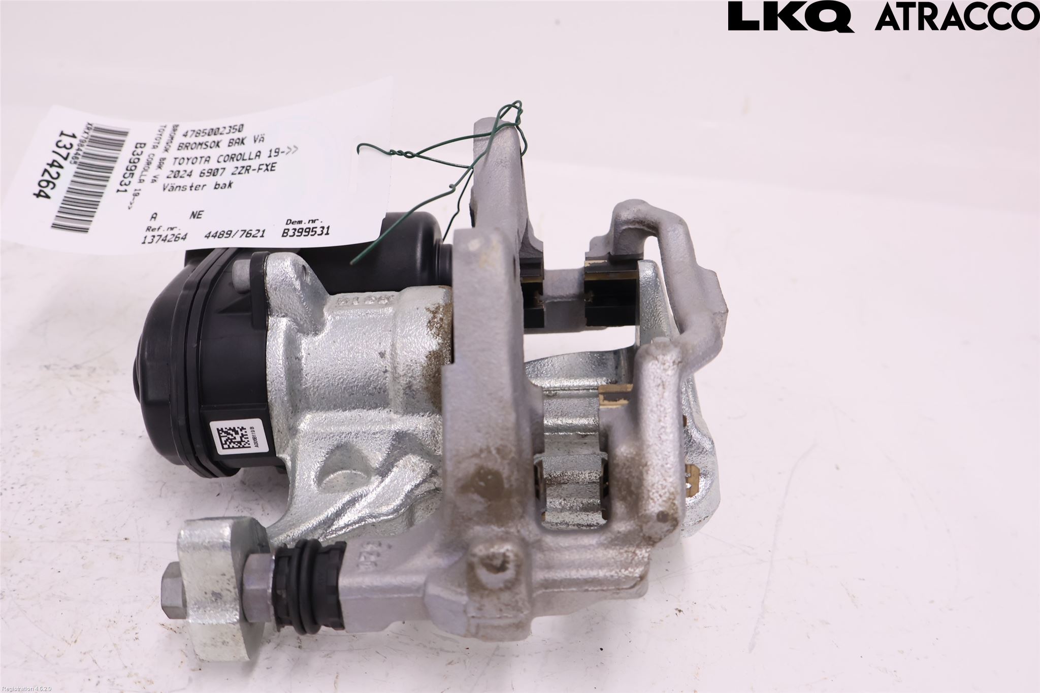 Toyota COROLLA 19- Bremsecaliper Bak Venstre
