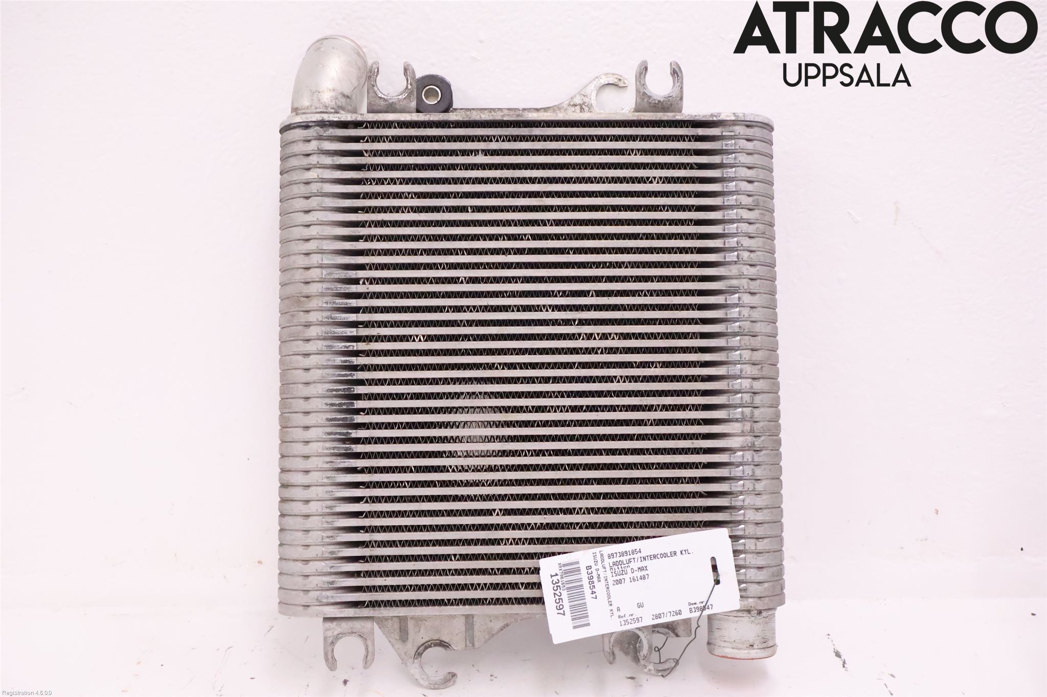 Isuzu D-MAX Intercooler Radiator