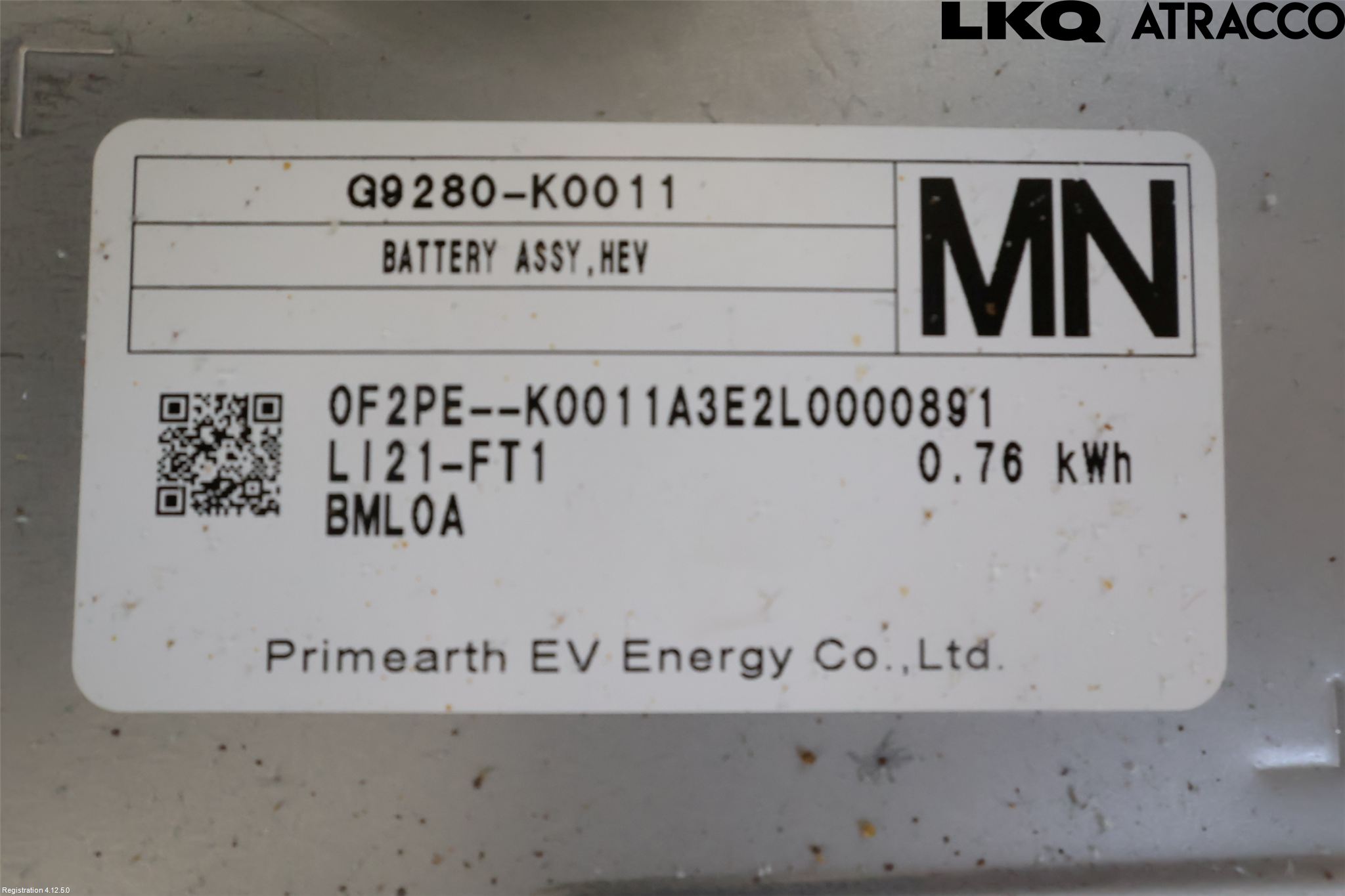 Toyota YARIS CROSS XP21 21- Hybrid Batteri
