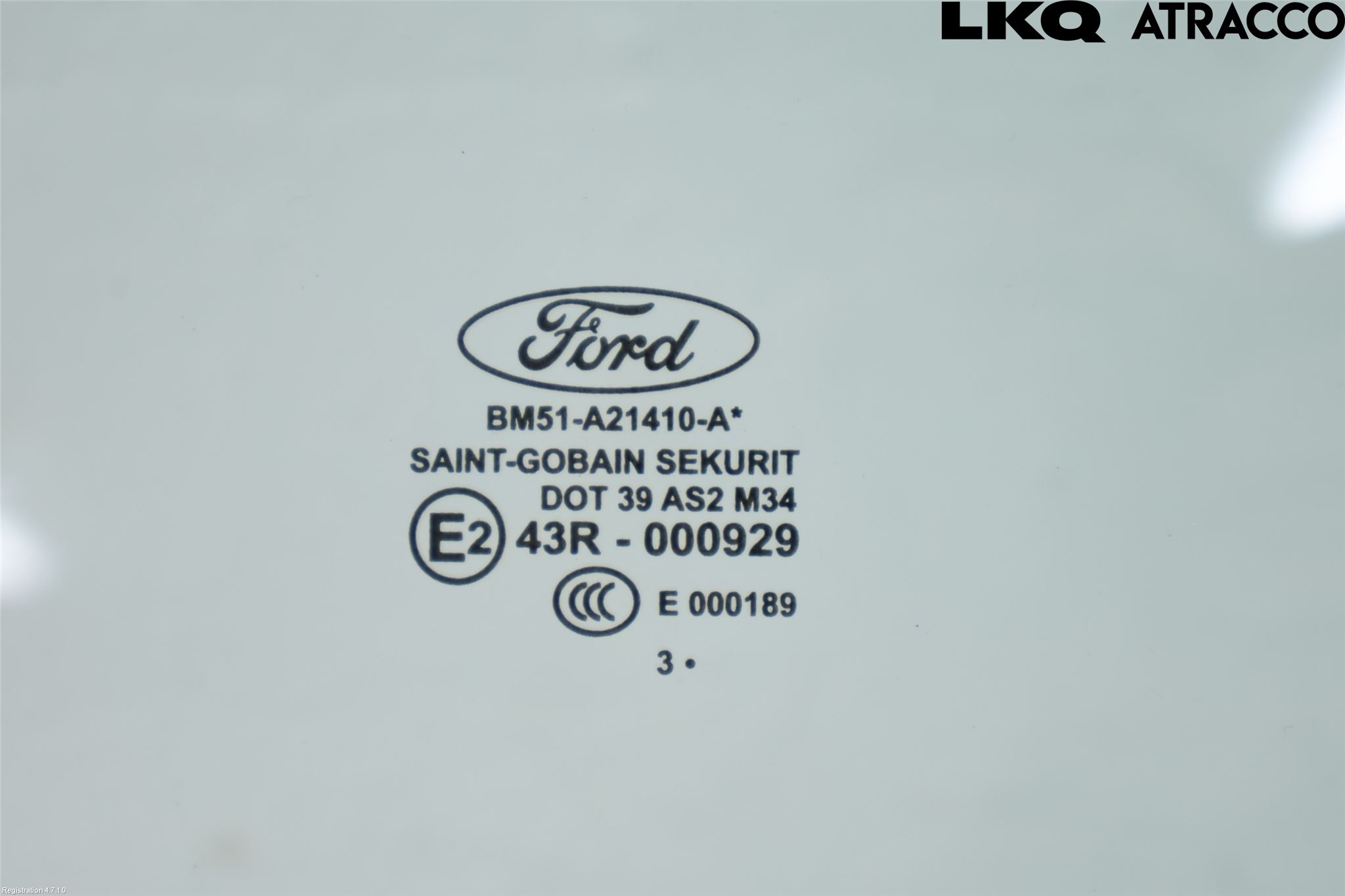 Ford FOCUS 11-14 Dørrute Foran Høyre 4 Dørs