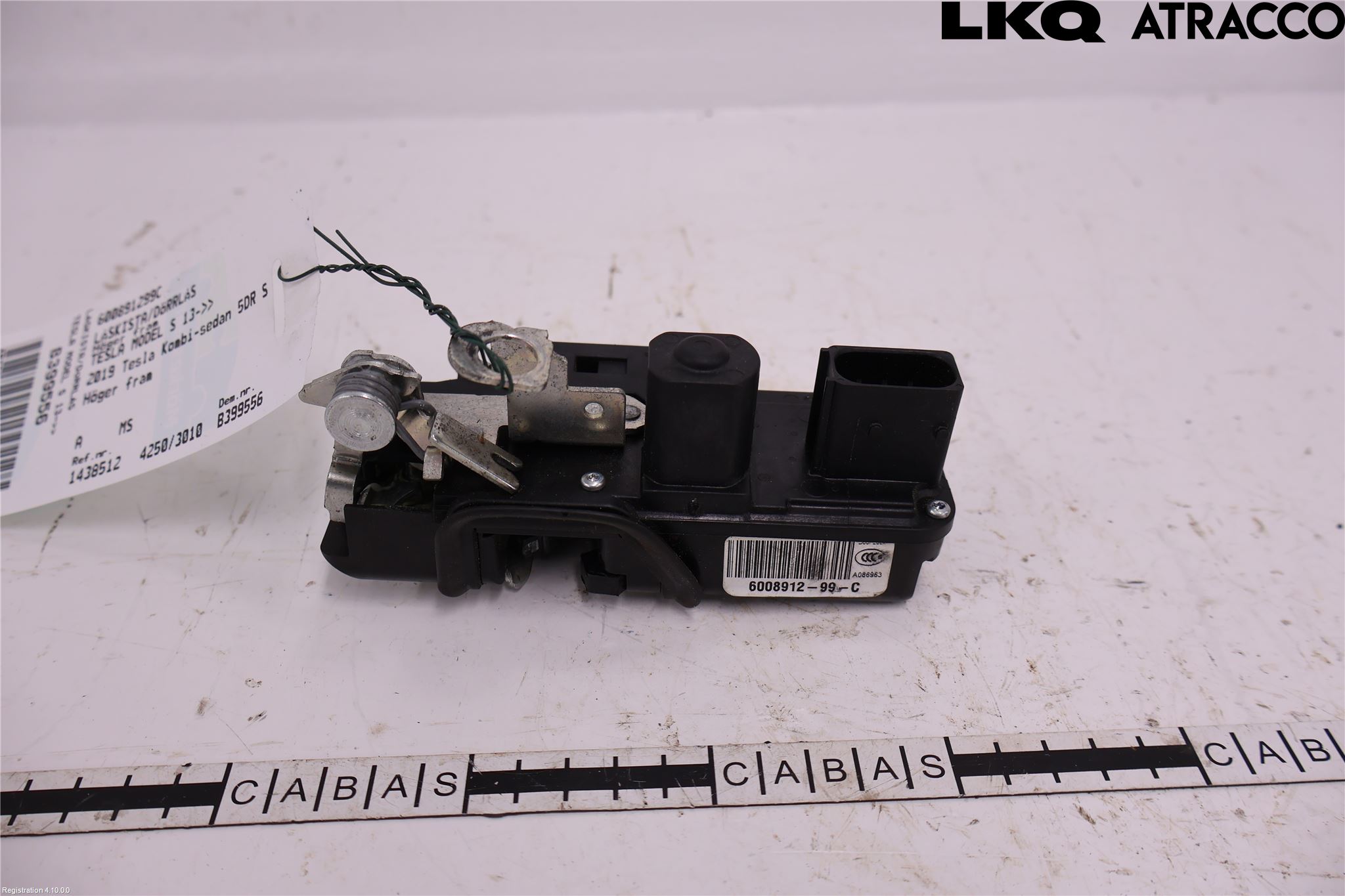 Tesla MODEL S 13- Dørlås - Låsekasse