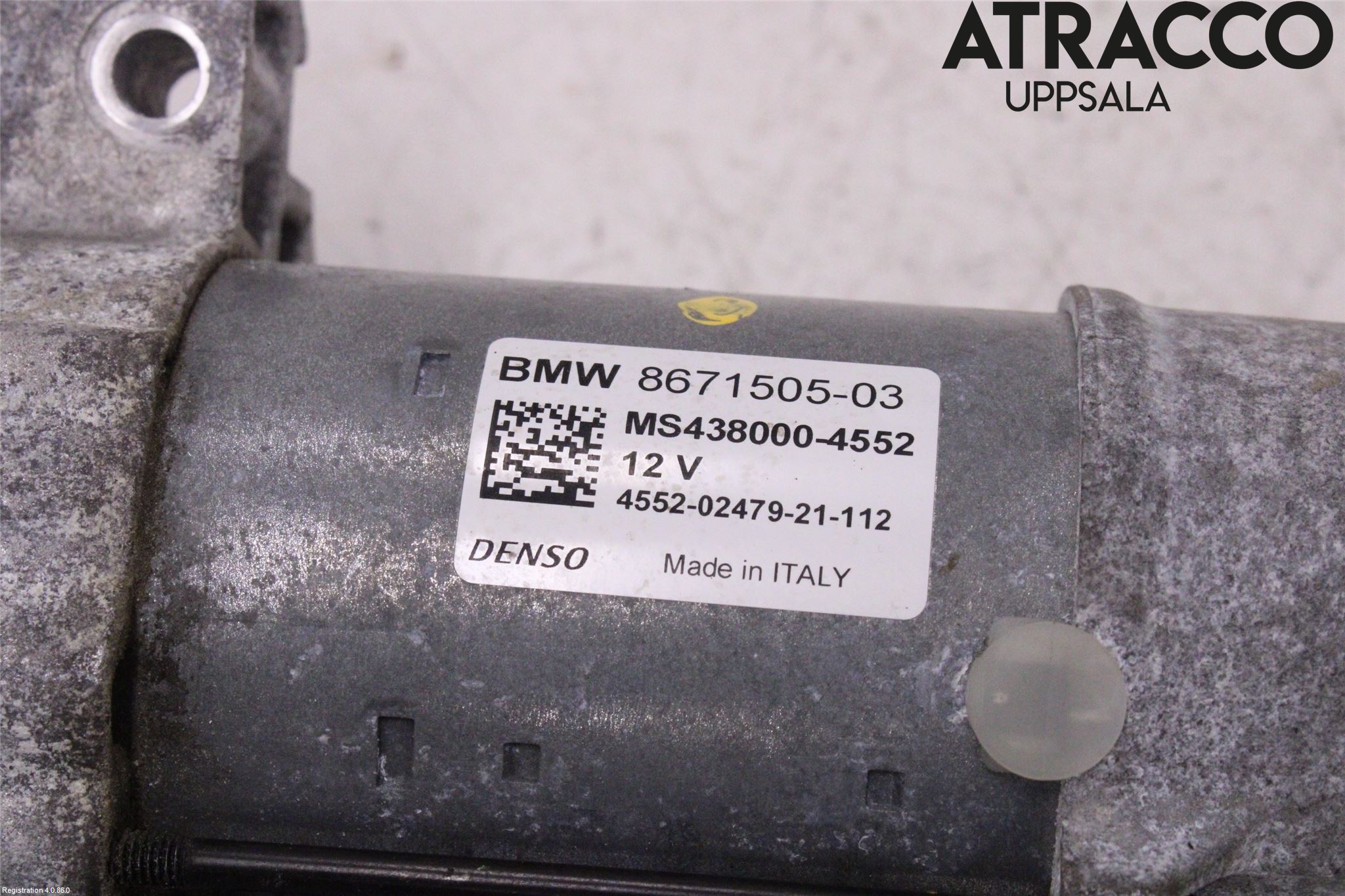 BMW 3 G20/G21/G80/G81 19- Startmotor