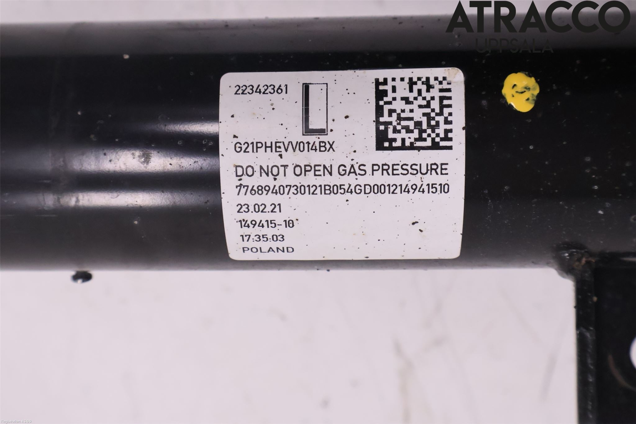 BMW 3 G20/G21/G80/G81 19- Fjærbein Foran Venstre