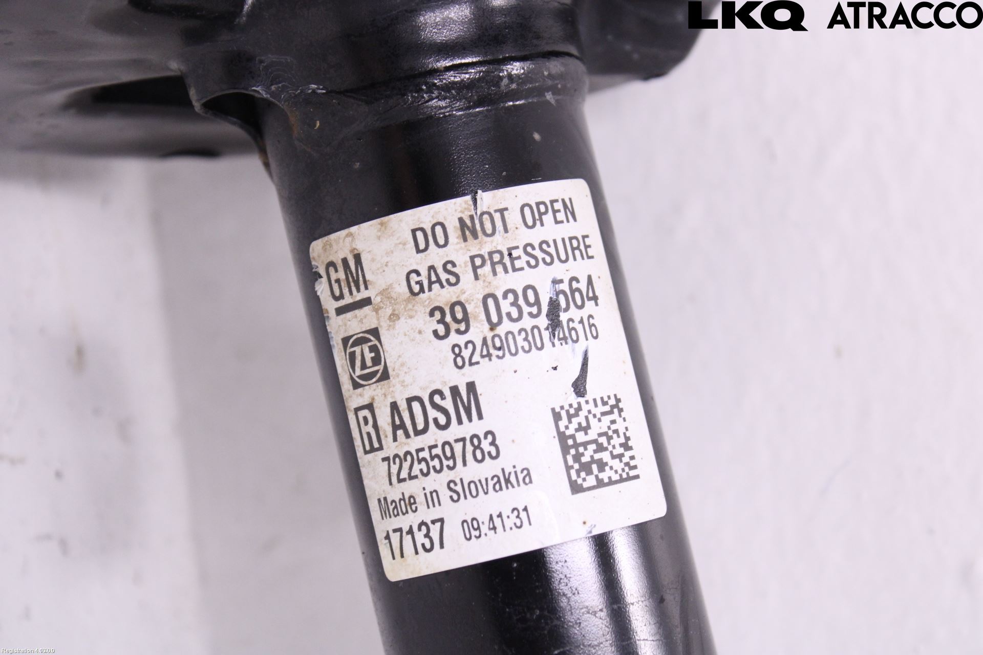 Opel ASTRA K 16-22 Fjærbein Foran Høyre