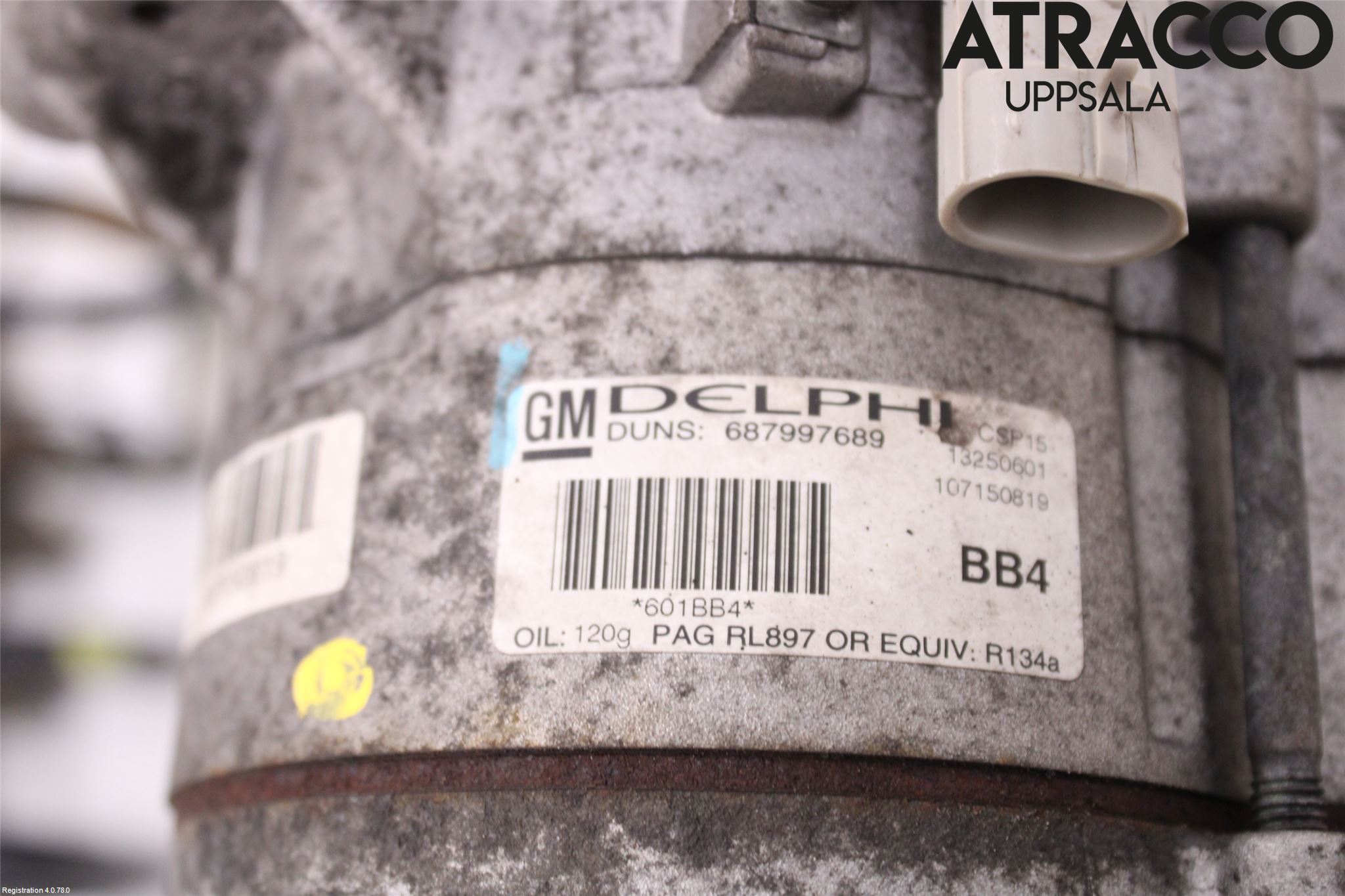 GM CHEVROLET CRUZE Varme Ac Kompressor