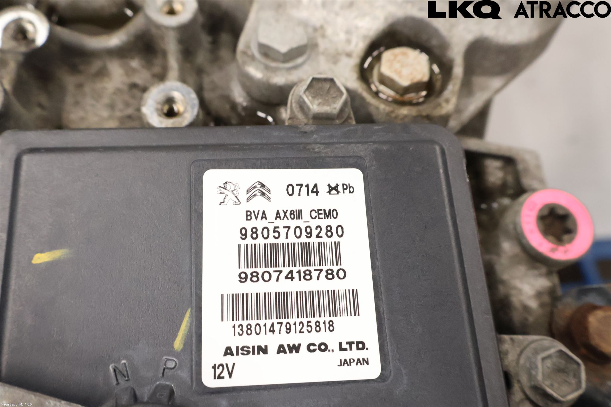 Peugeot 308 14-21 Gearkasse Automat