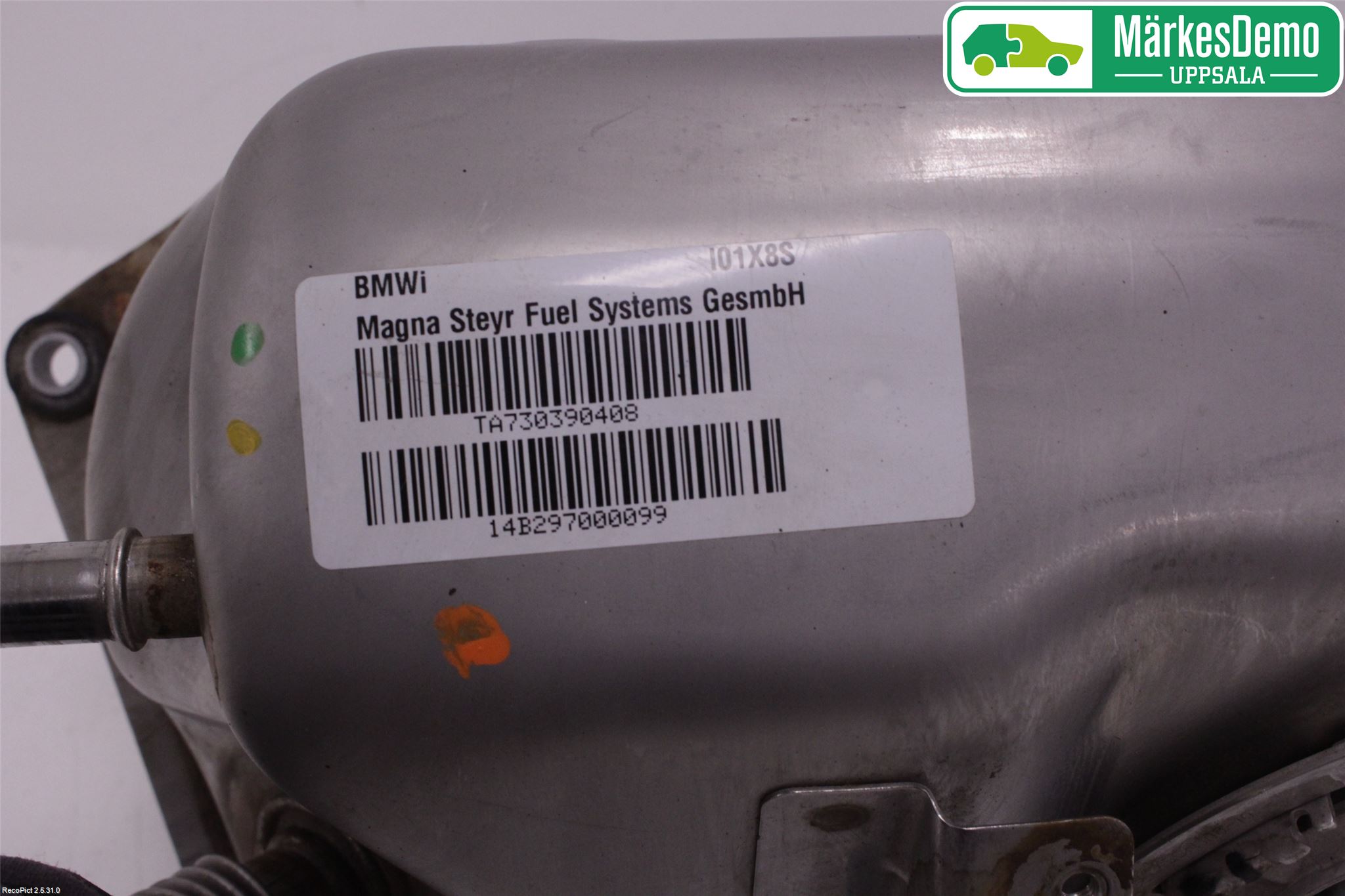 BMW i3 I01 13-22 Drivstofftank Innsprøytning