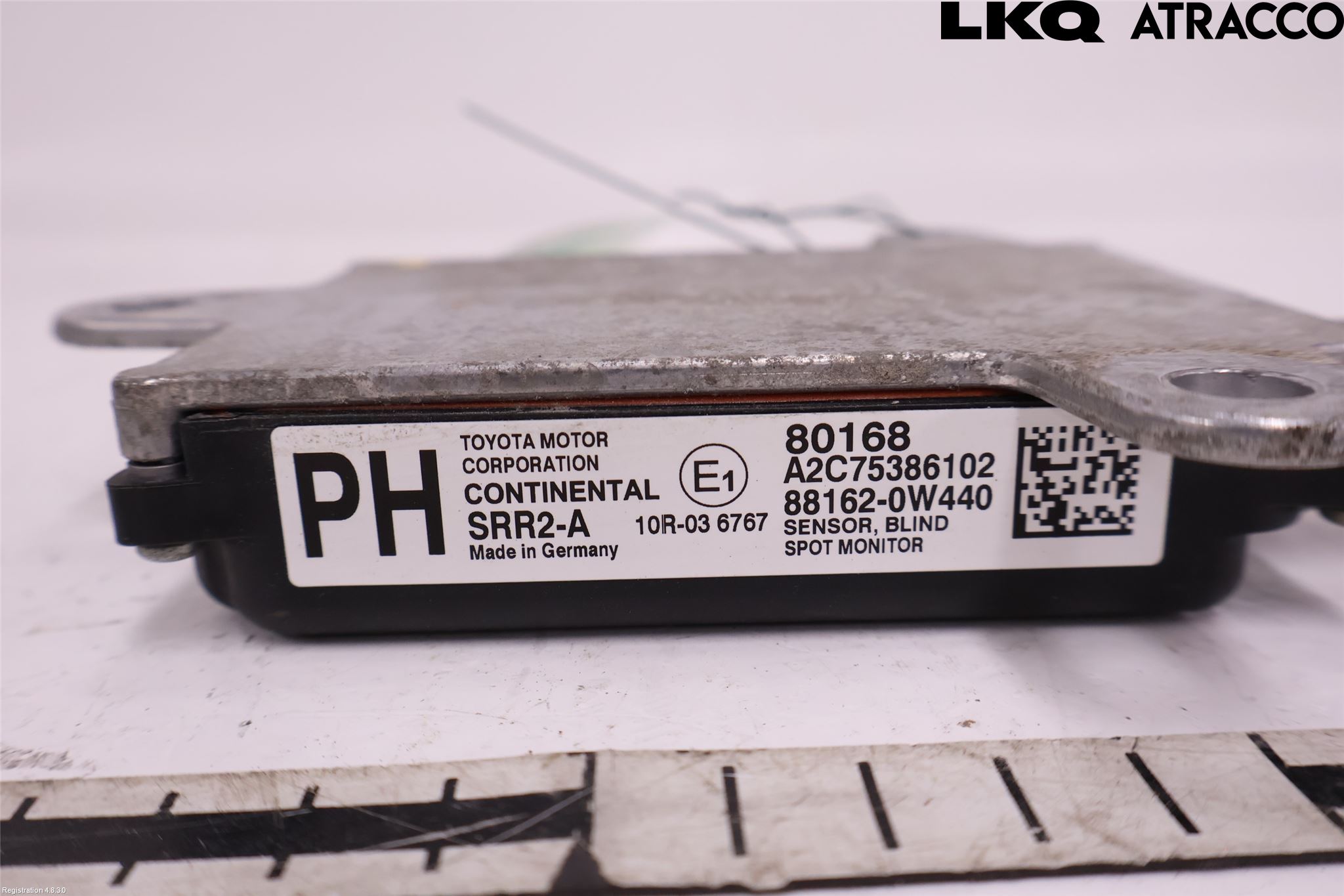 Toyota PRIUS (ZVW50) 16-21 Sensor Kollisjonsbeskyttelse