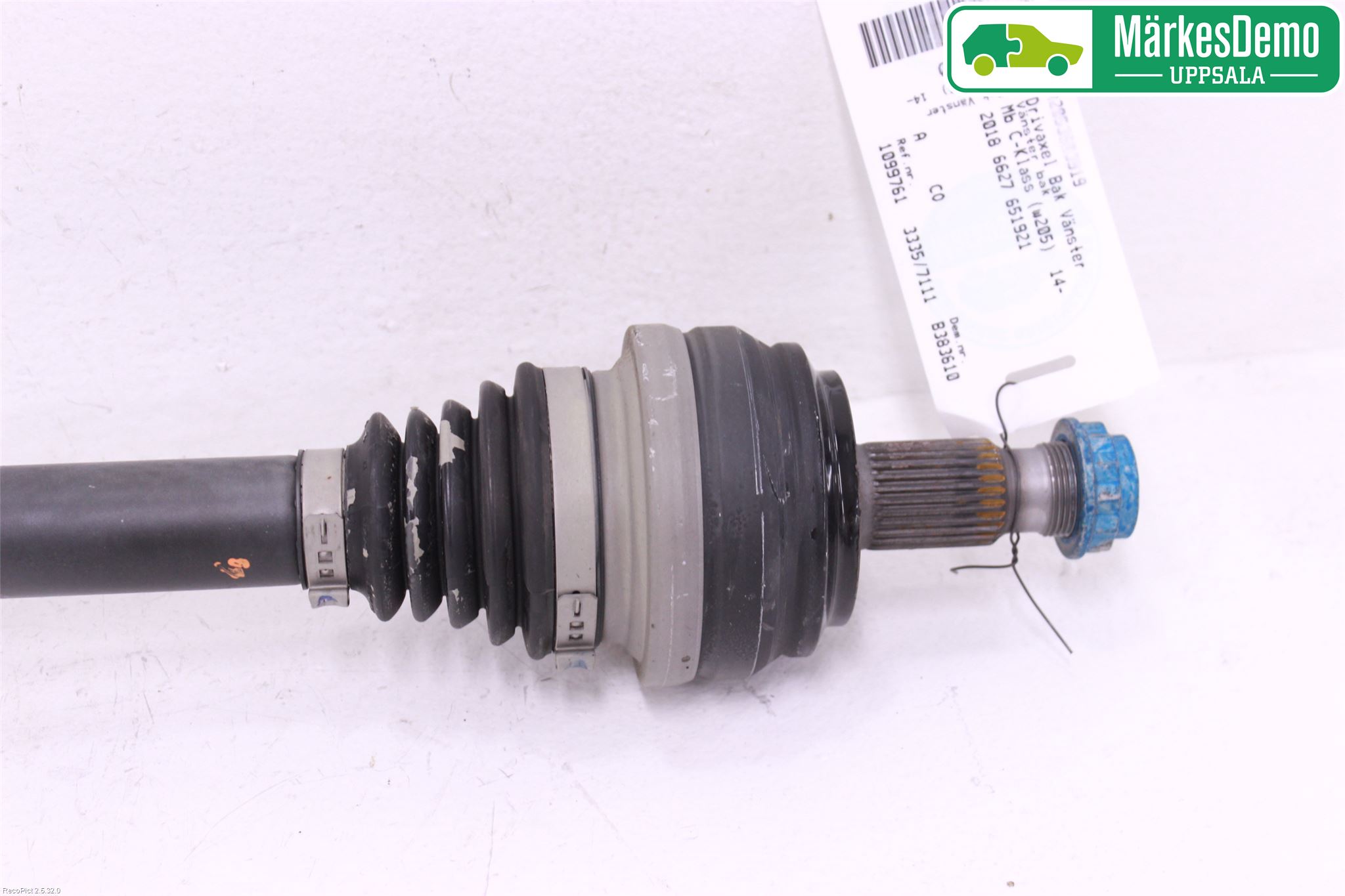Mercedes-Benz MB C-KLASS (W205) 14-21 Drivaksel Bak Kompl Venstre