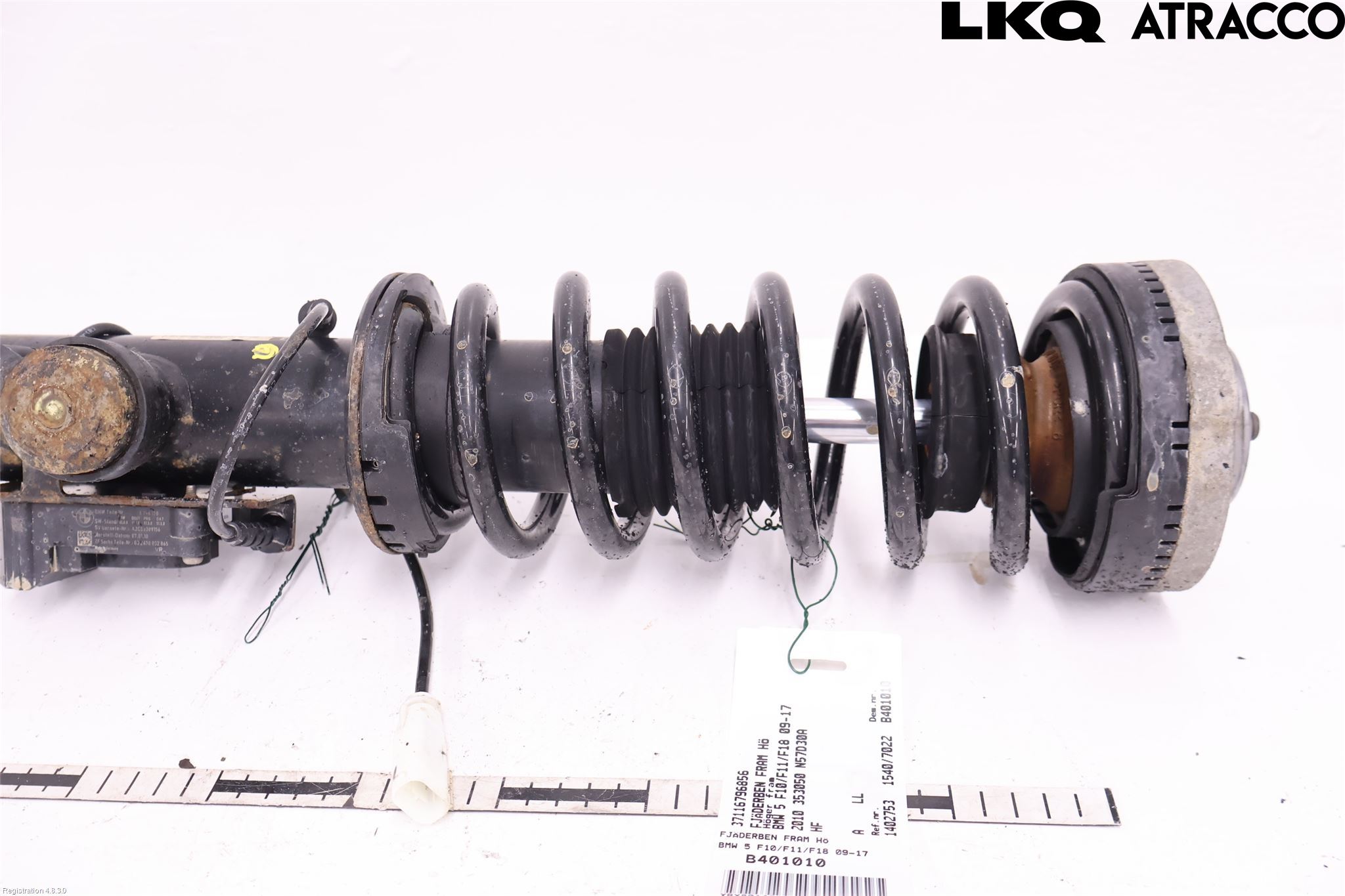 BMW 5 F10/F11/F18 09-17 Fjærbein Foran Høyre