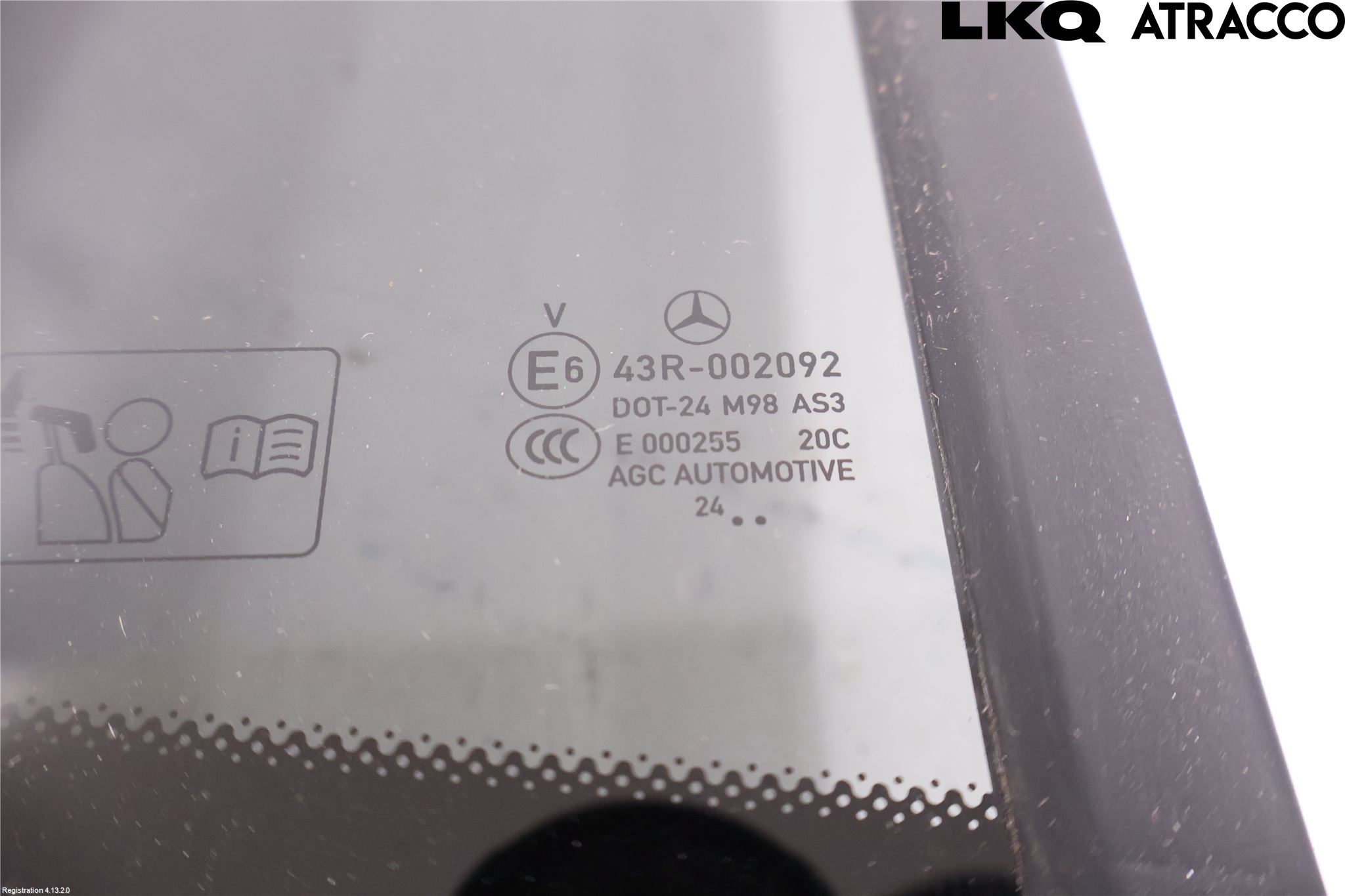 Mercedes-Benz MB EQA (H243) 21- Dørrute Bak Høyre Trekant 4D