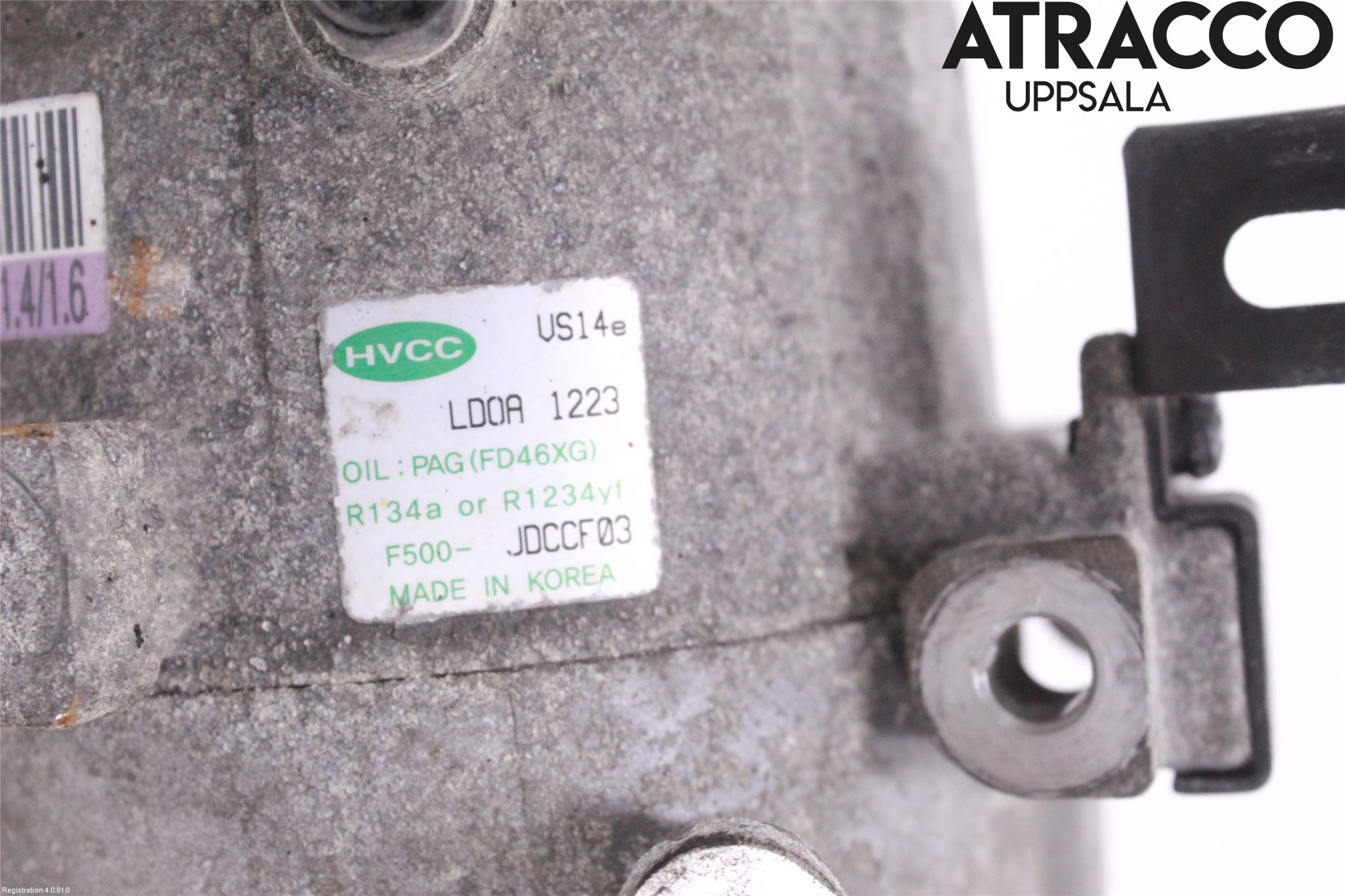 Kia CEED 12-18 Varme Ac Kompressor