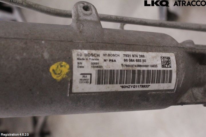 Opel VIVARO 20- Servo Snekke - Tannstang