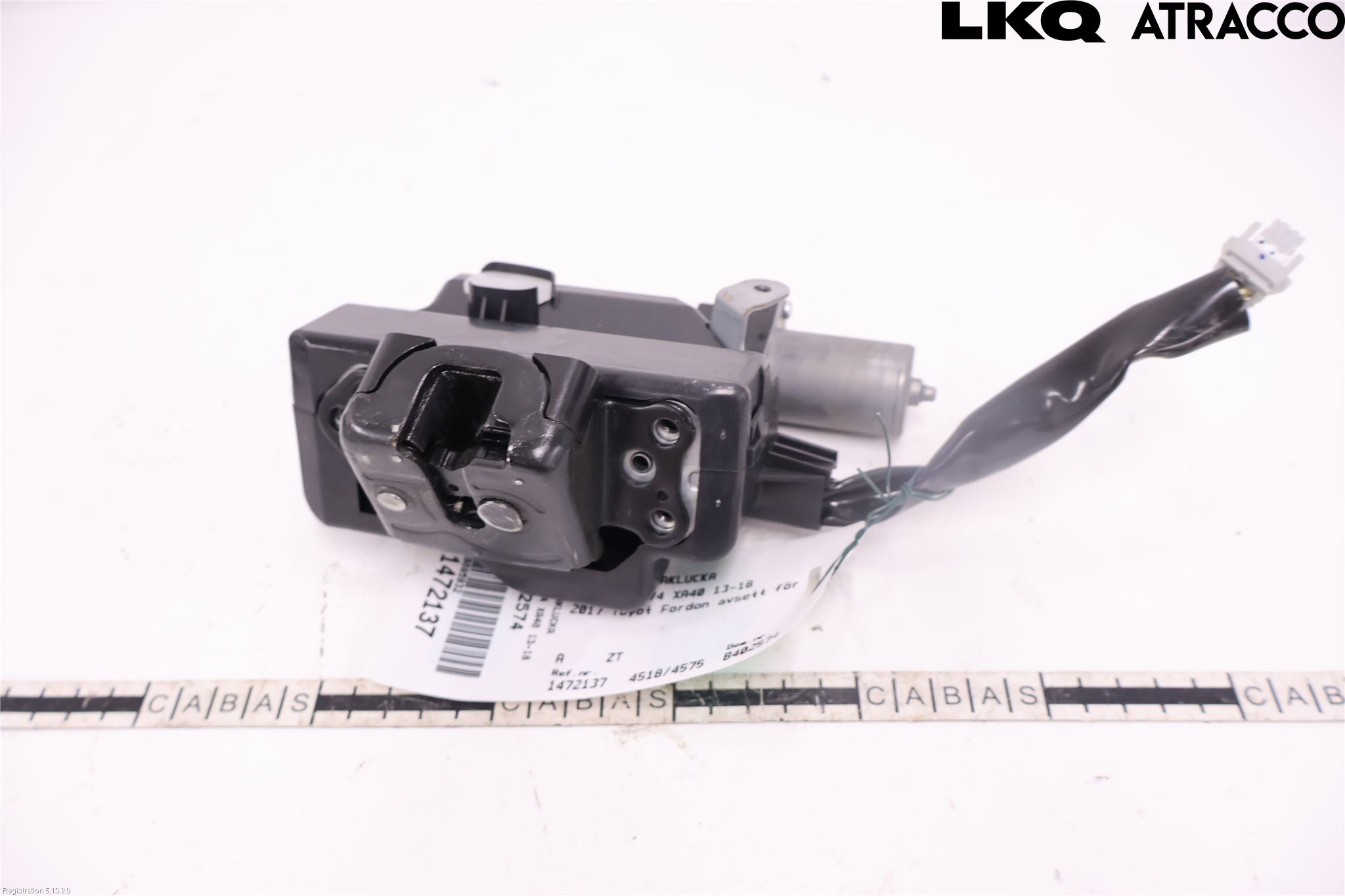 Toyota RAV4 13-18 Bakluke-Lokk Låsekasse