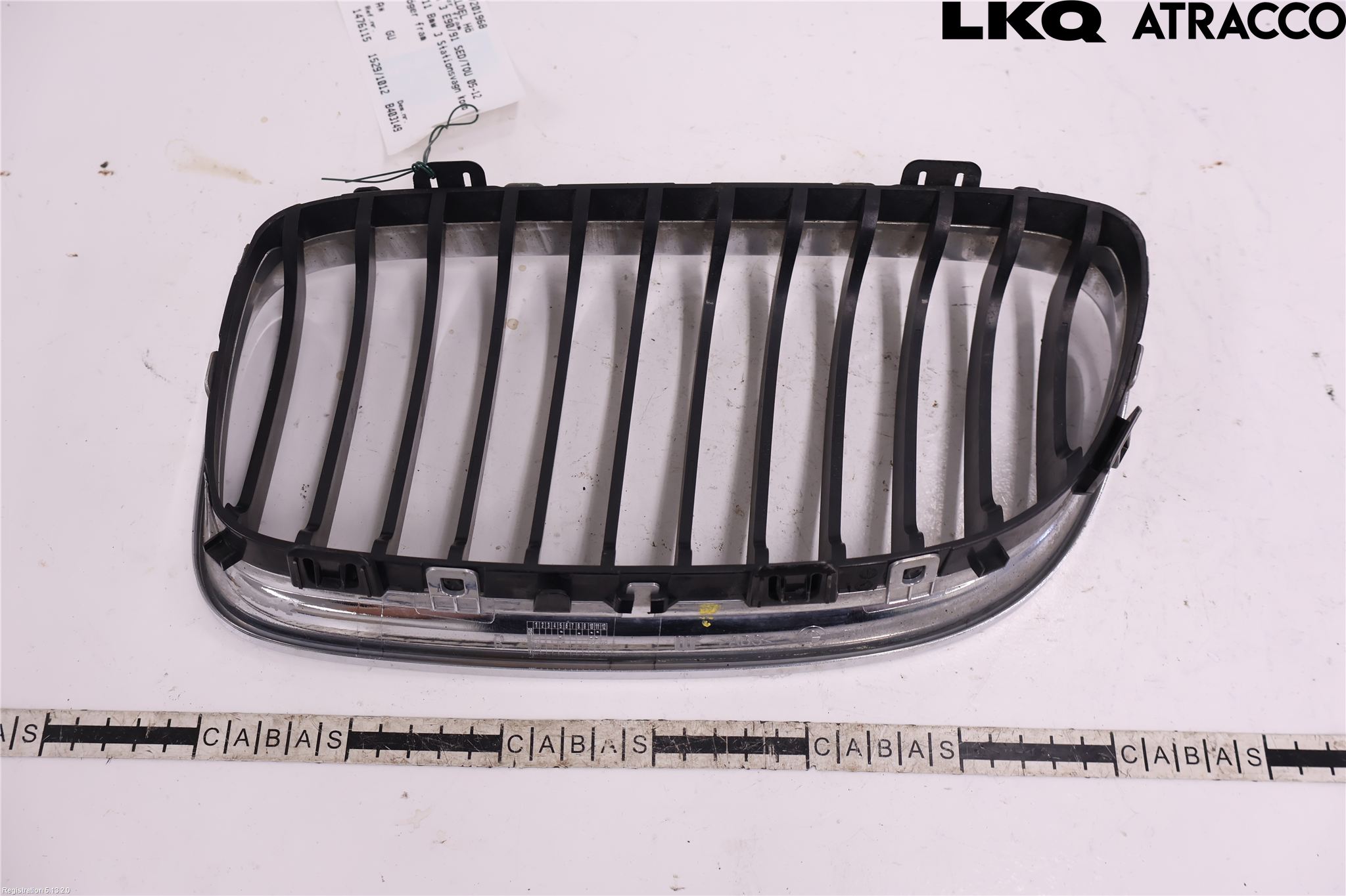 BMW 3 E90/91 SED/TOU 05-12 Grilldel Høyre