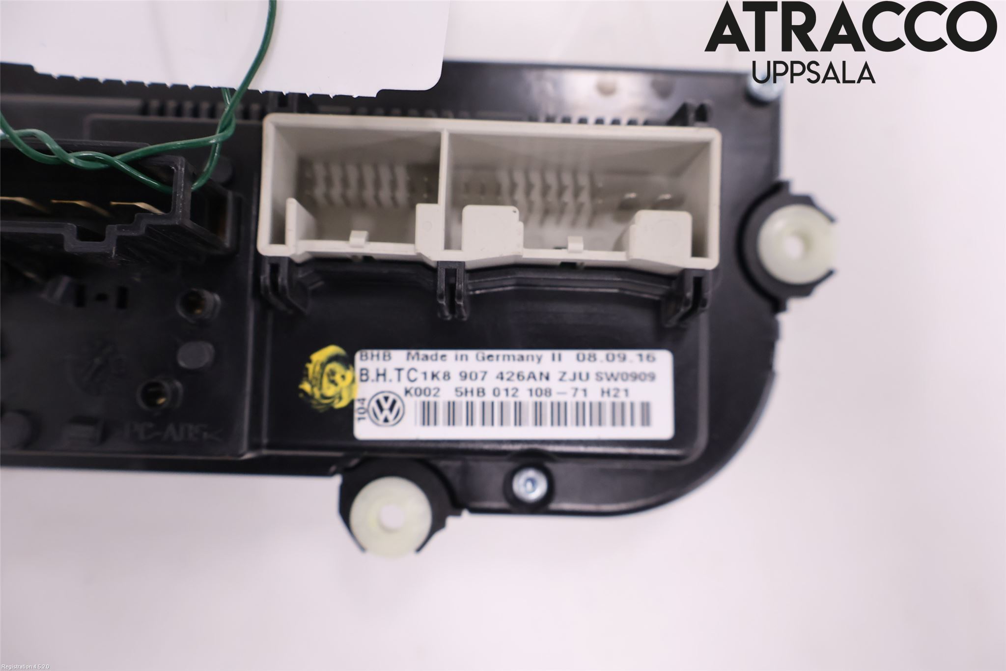 Volkswagen VW CADDY 16-20 Varme Ac Betjening-Display