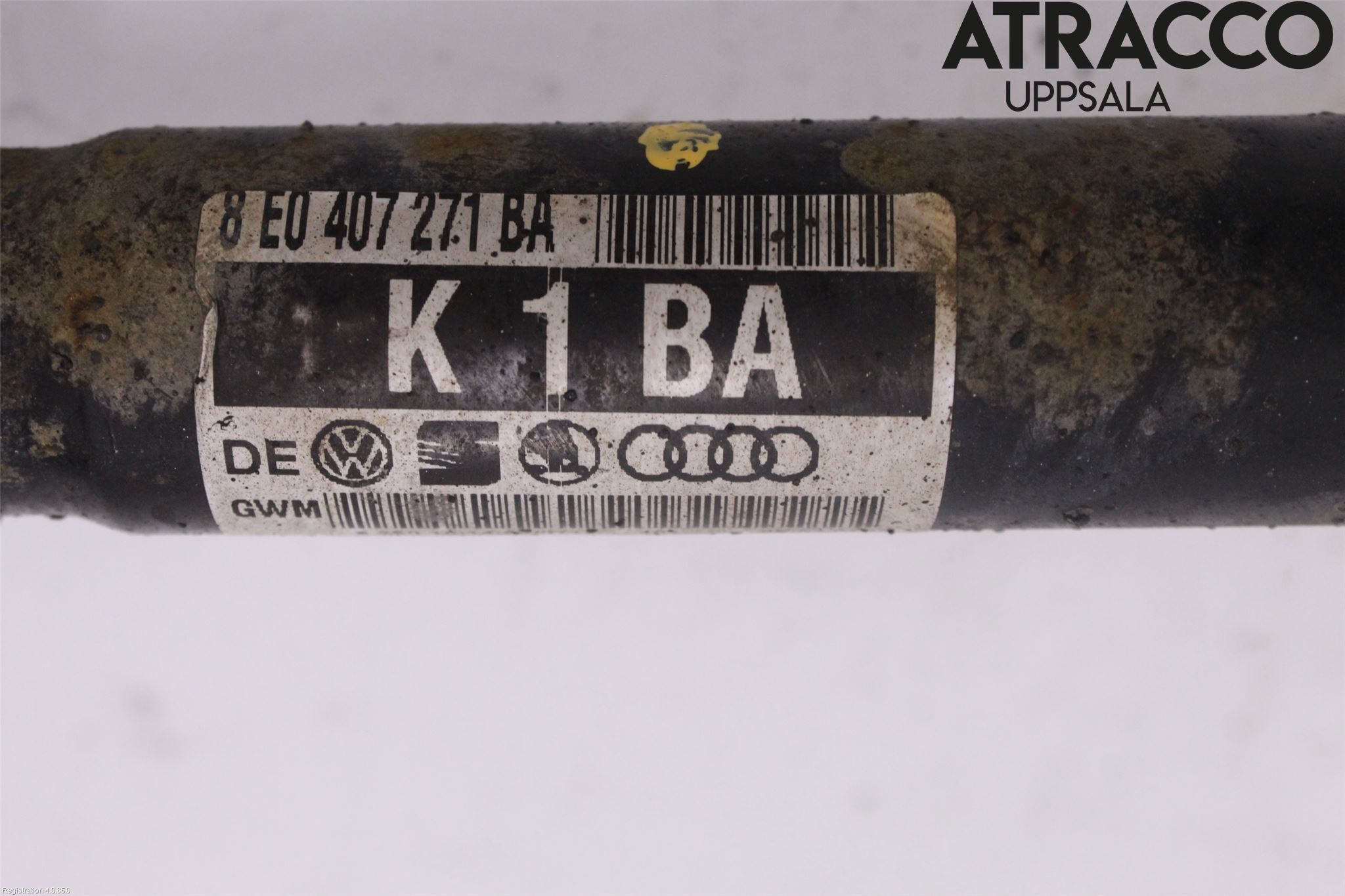 Audi A4/S4 05-07 Drivaksel Foran Kompl Venstre