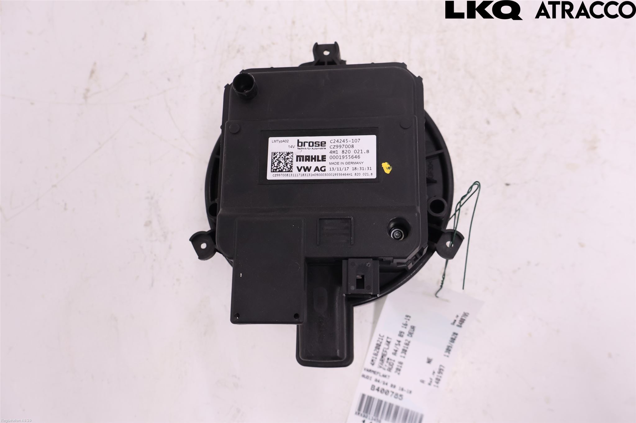Audi A4/S4 B9 16-19 Varmeapparat Viftemotor