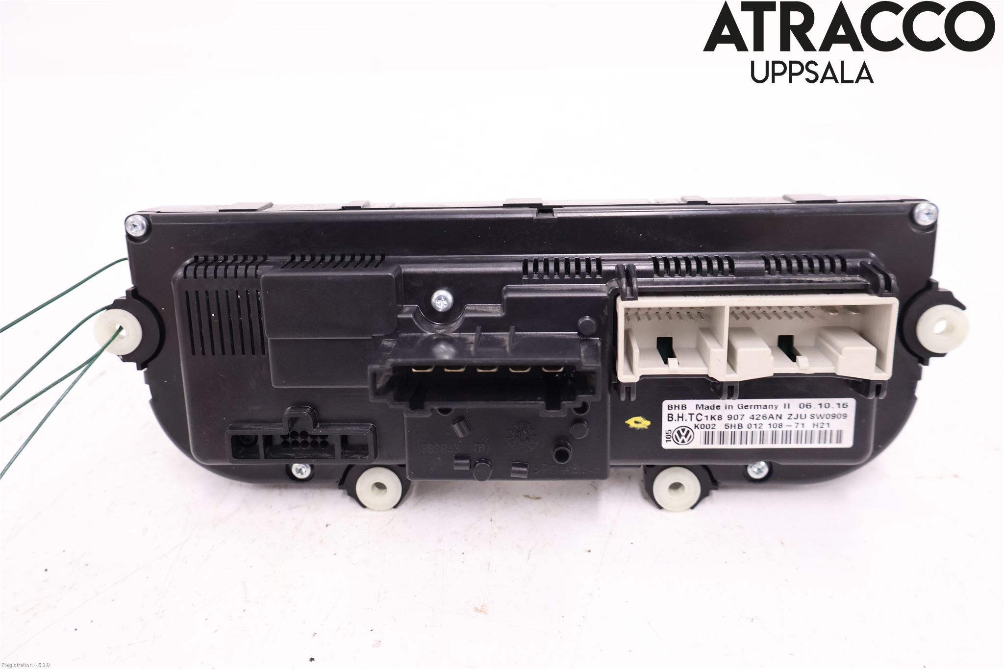 Volkswagen VW CADDY 16-20 Varme Ac Betjening-Display