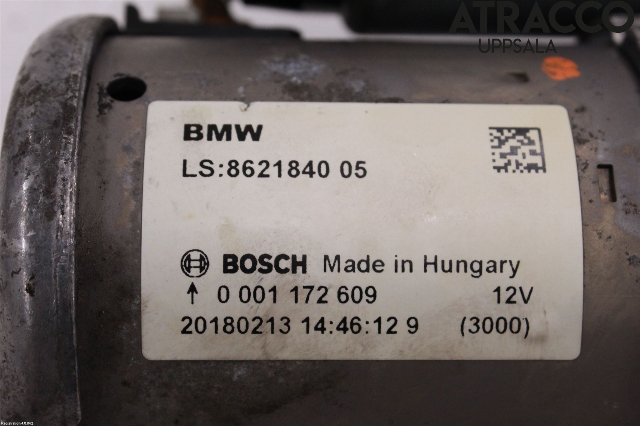 BMW 3 F30/F31/F80 12-19 Startmotor