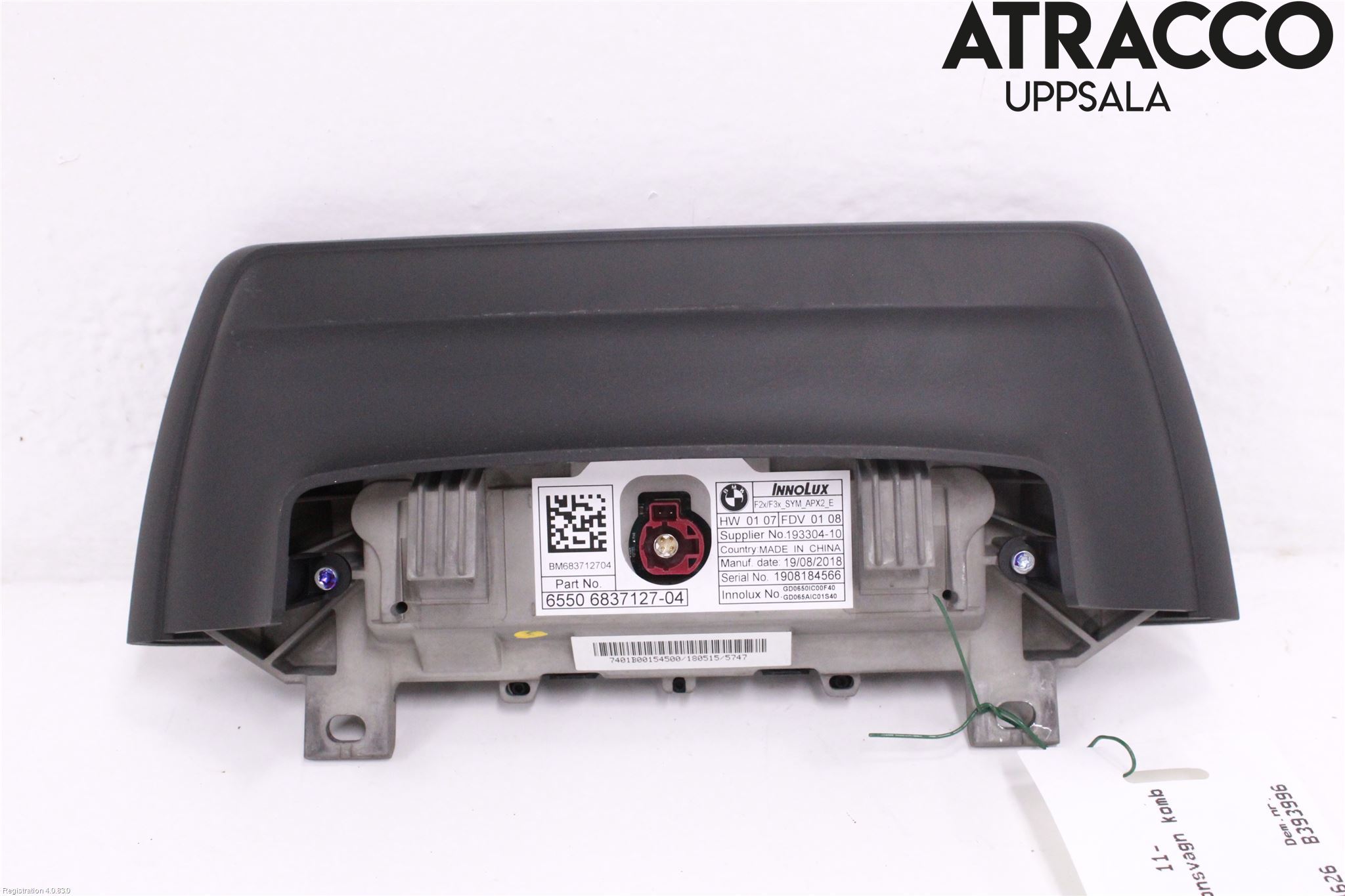 BMW 1 F20/F21 11-19 Instr Skjerm Dvd-Gps-Ac-Tlf