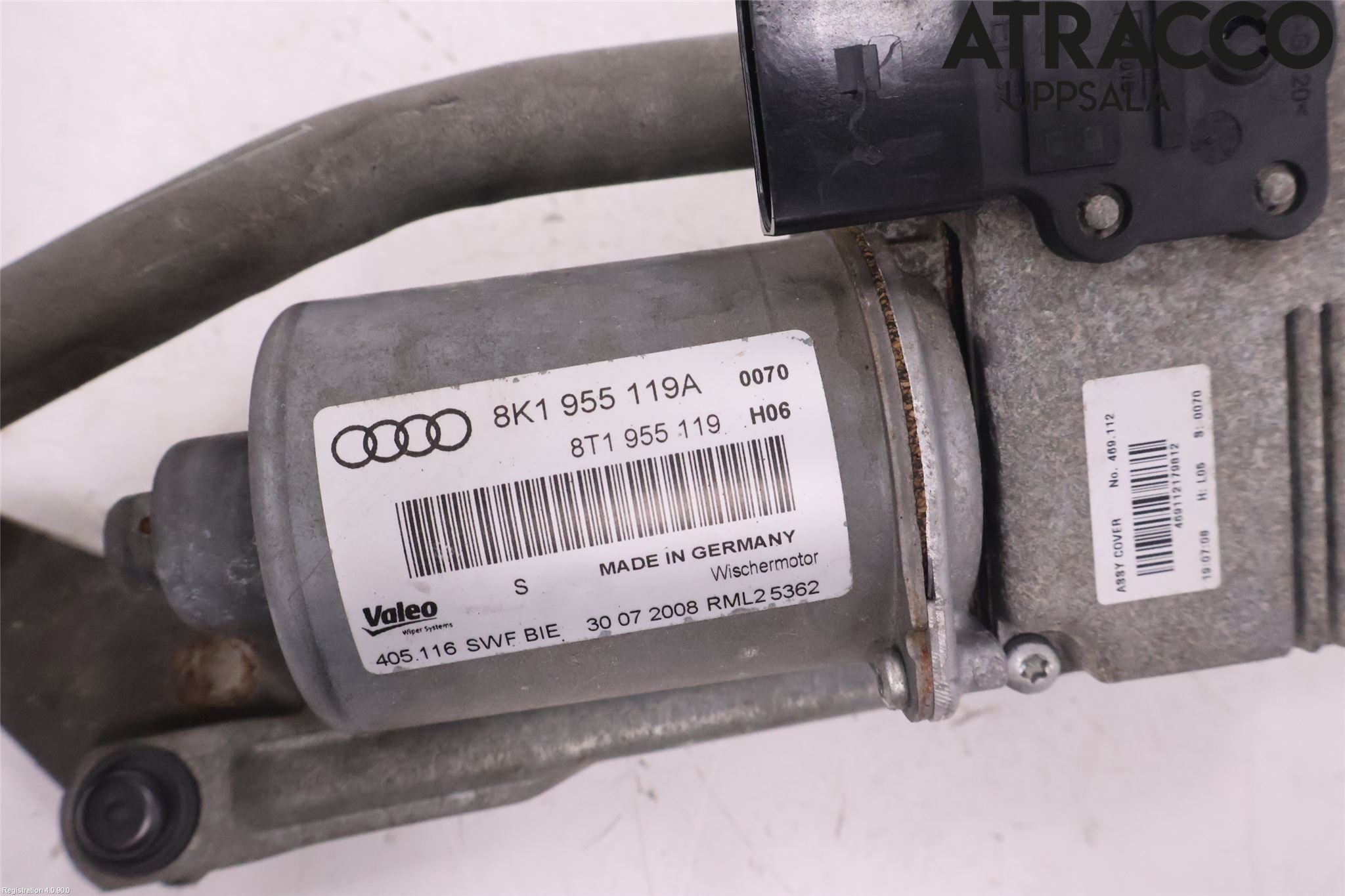 Audi A4/S4 08-11 Viskermotor Frontrute
