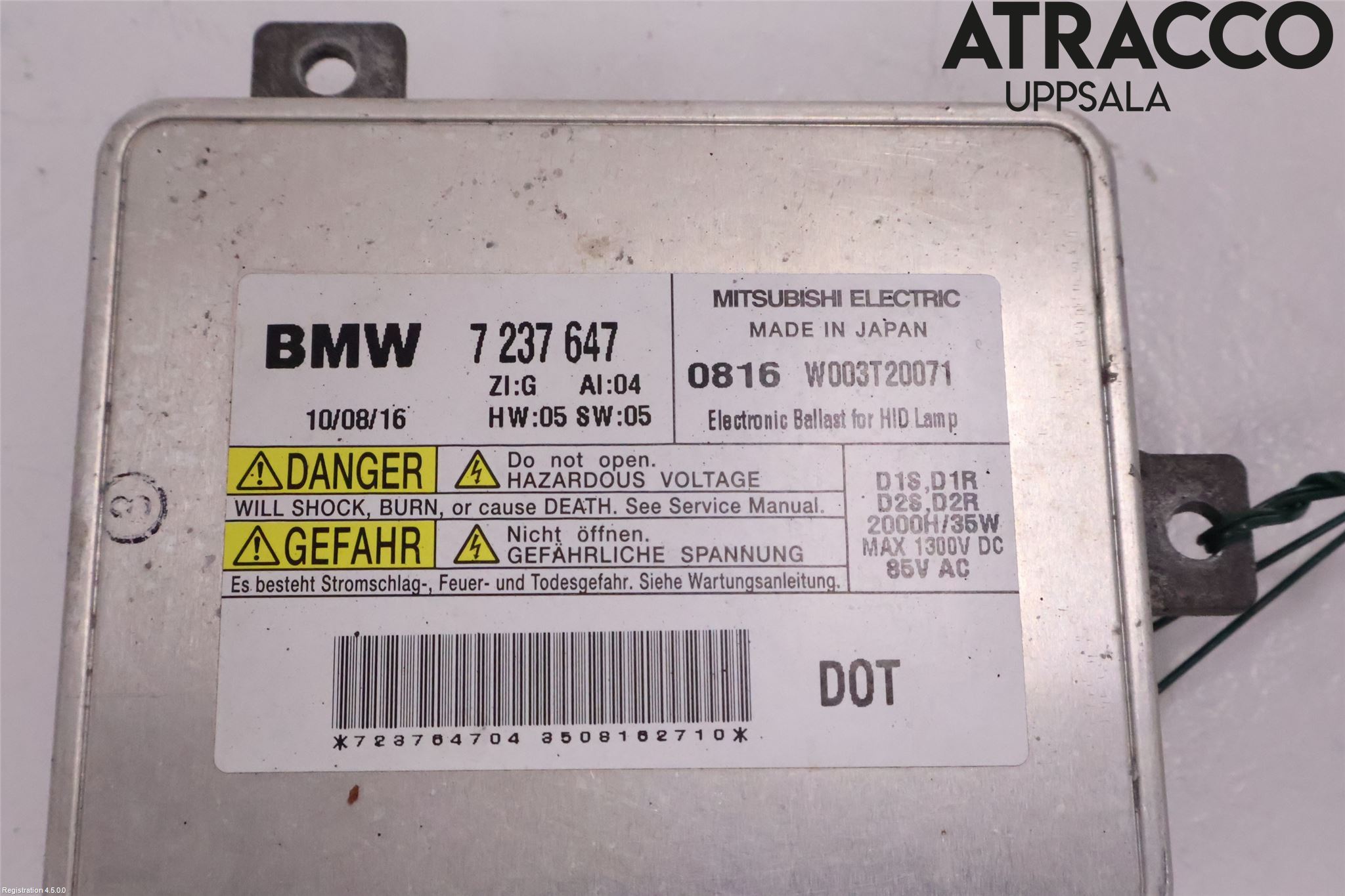 BMW 3 E90/91 SED/TOU 05-12 Styreenhet Xenon