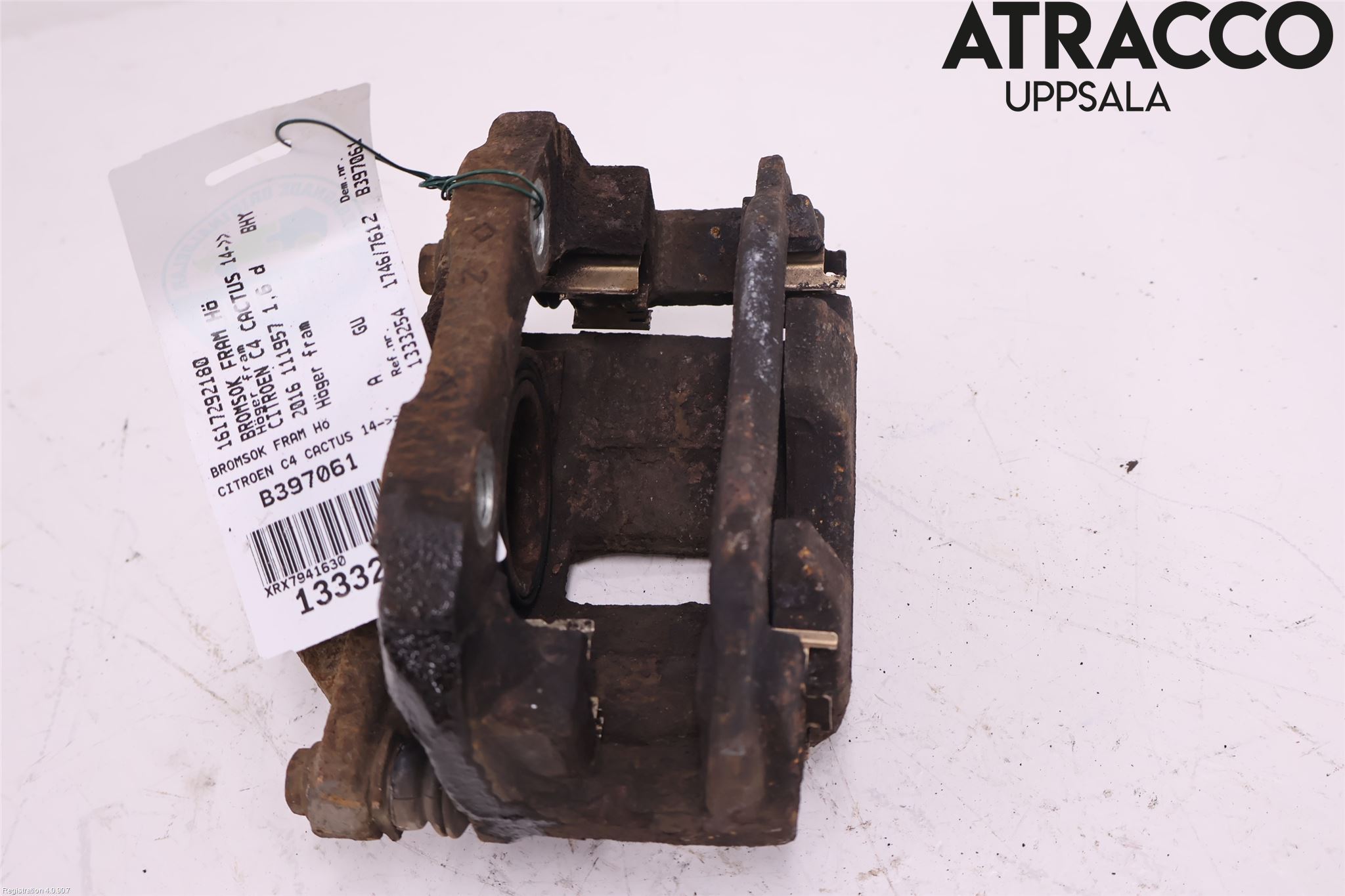 Citroen C4 CACTUS 14-20 Bremsecaliper Foran Høyre