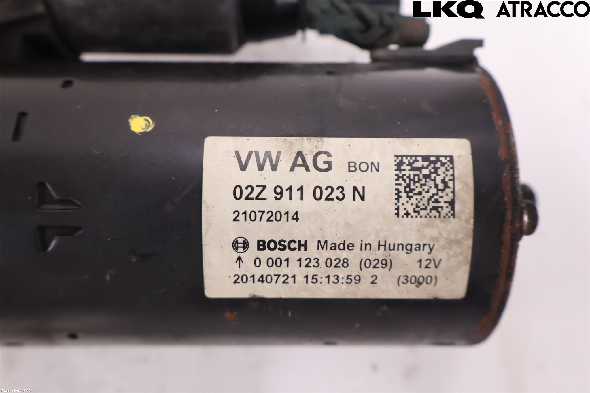 Volkswagen VW CADDY 11-15 Startmotor Diesel
