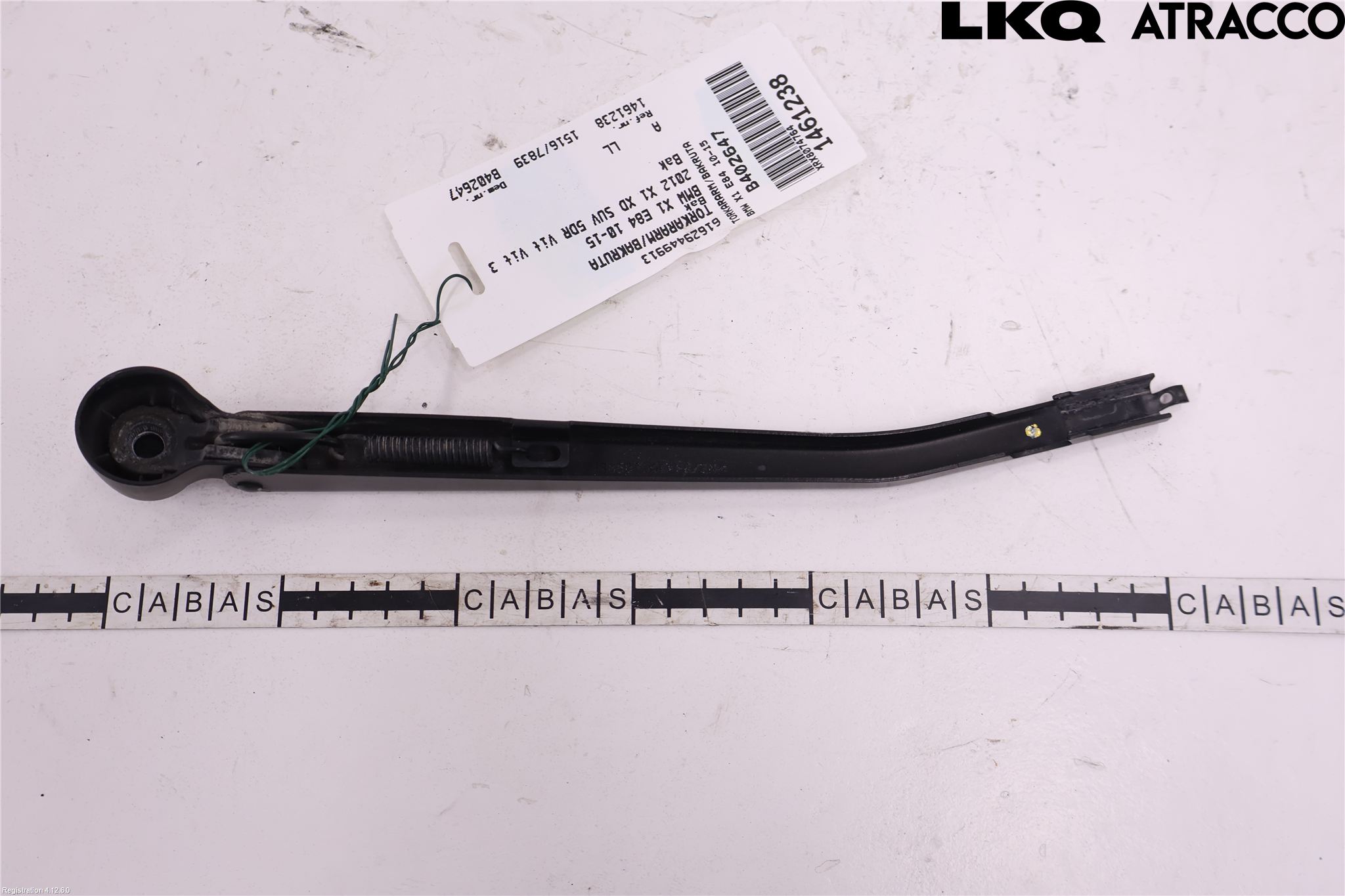 BMW X1 E84 10-15 Viskerarm Bakrute