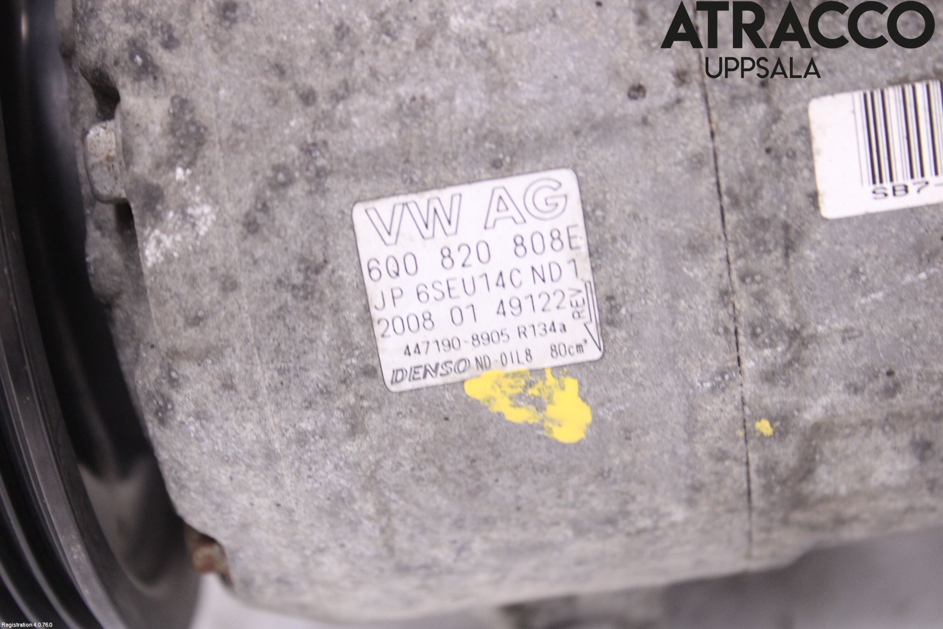 Skoda PRAKTIK Varme Ac Kompressor