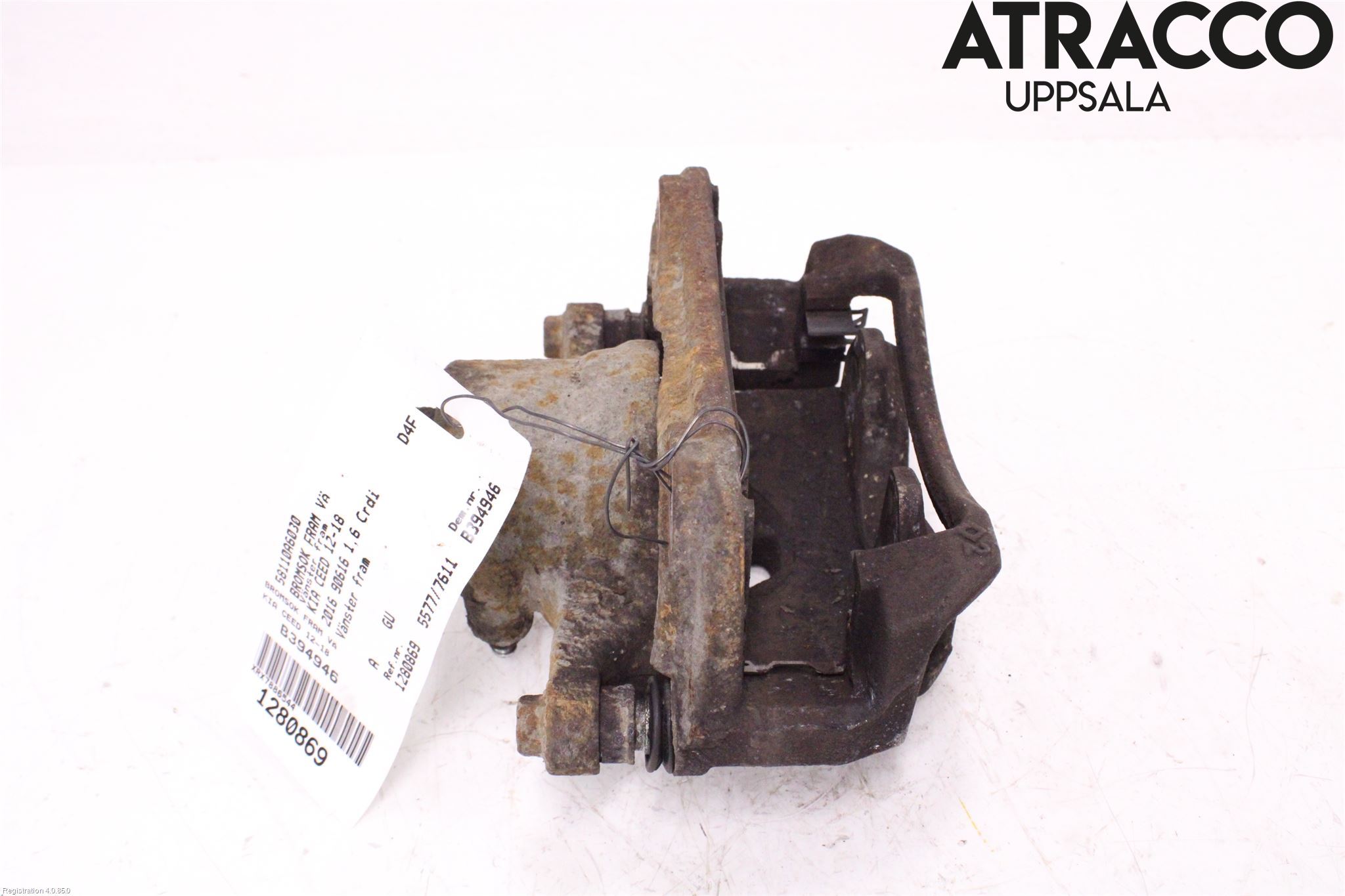 Kia CEED 12-18 Bremsecaliper Foran Venstre