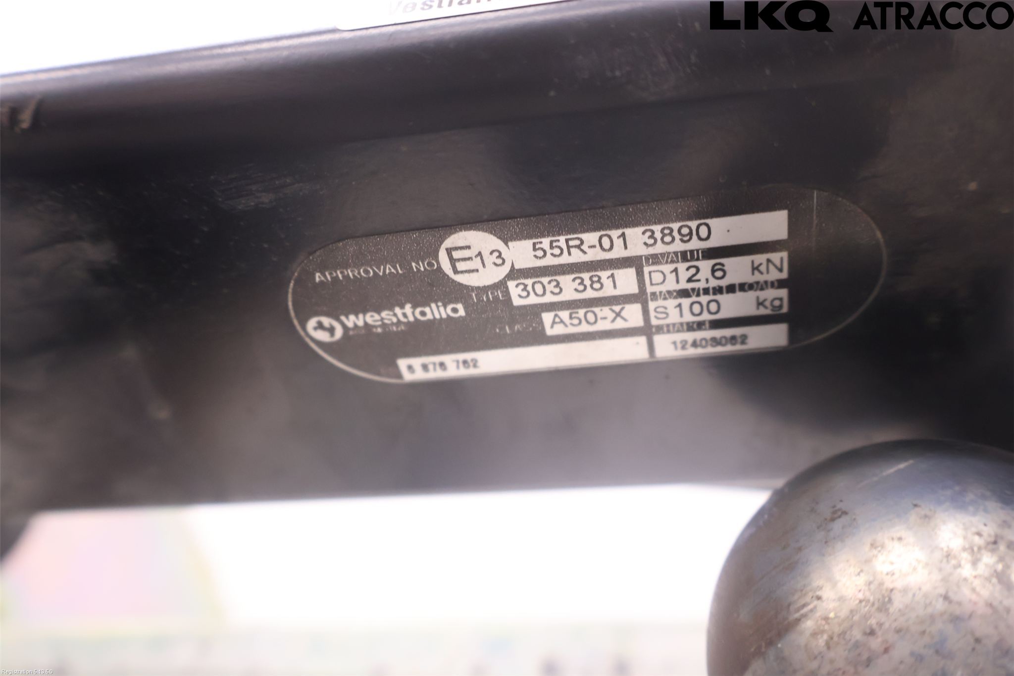 BMW X3 F25 10-17 Tilhengerfeste
