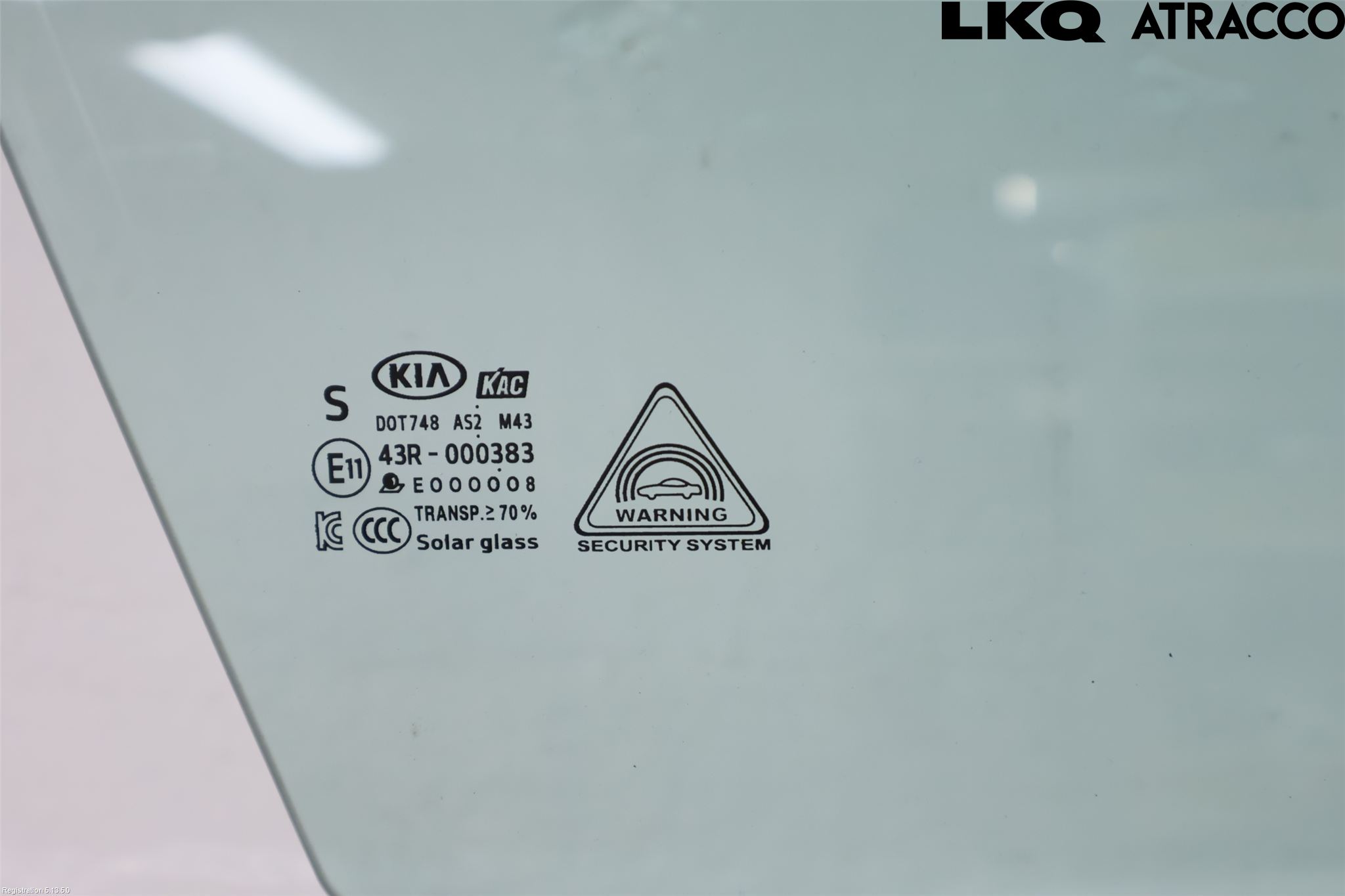 Kia OPTIMA 16-20 Dørrute Foran Høyre 4 Dørs