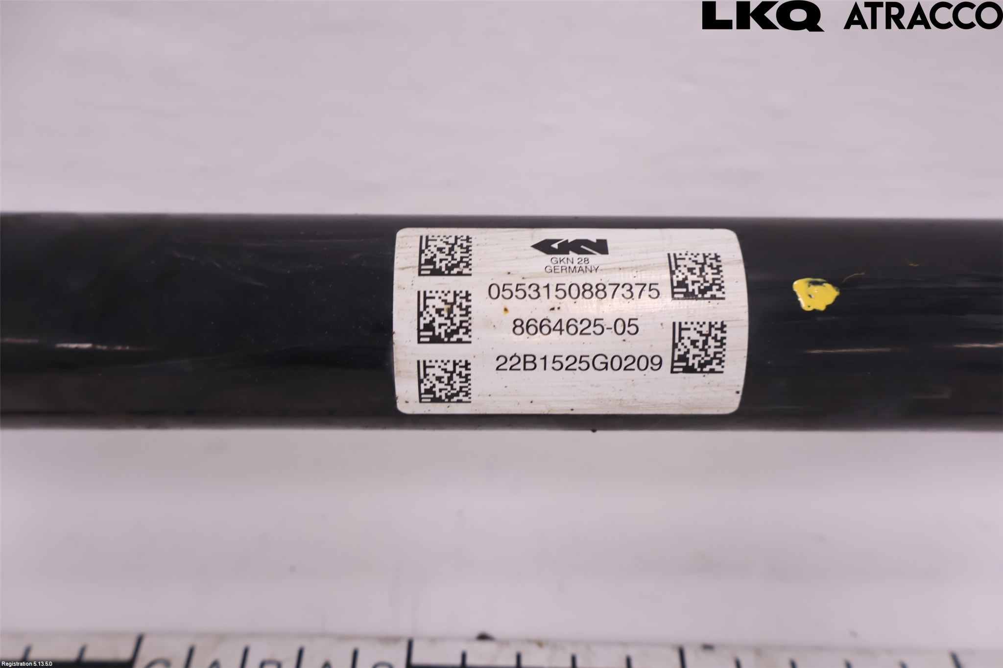 BMW 5 G30/G31/F90 17-23 Drivaksel Bak Kompl Venstre